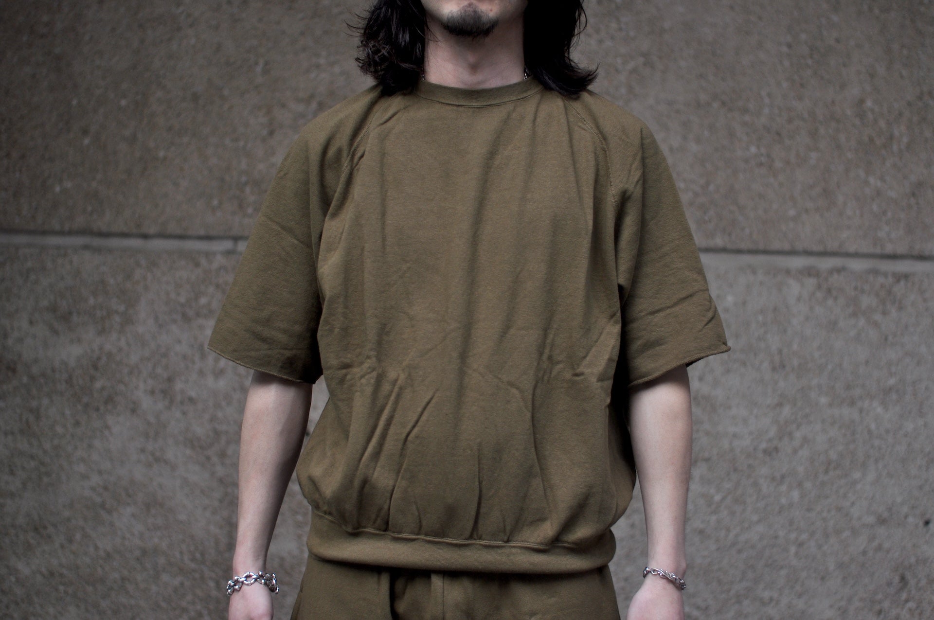 Dubble Works 9oz “Chopped” S/S Sweat-Tee (Khaki)