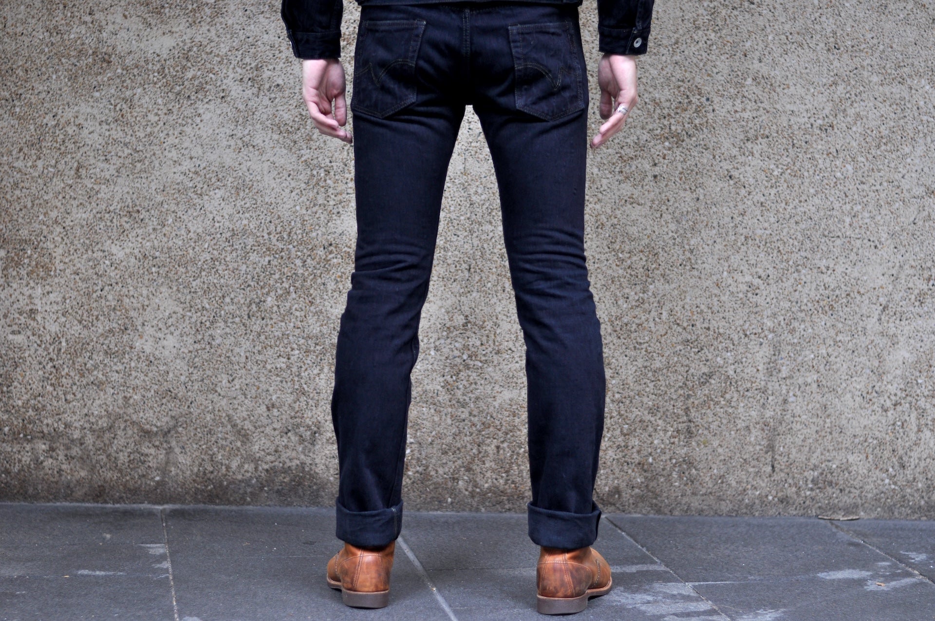 Iron Heart 16oz 777S-SLBod 'Black-Overdyed' Denim (Super Slim Tapered Fit)