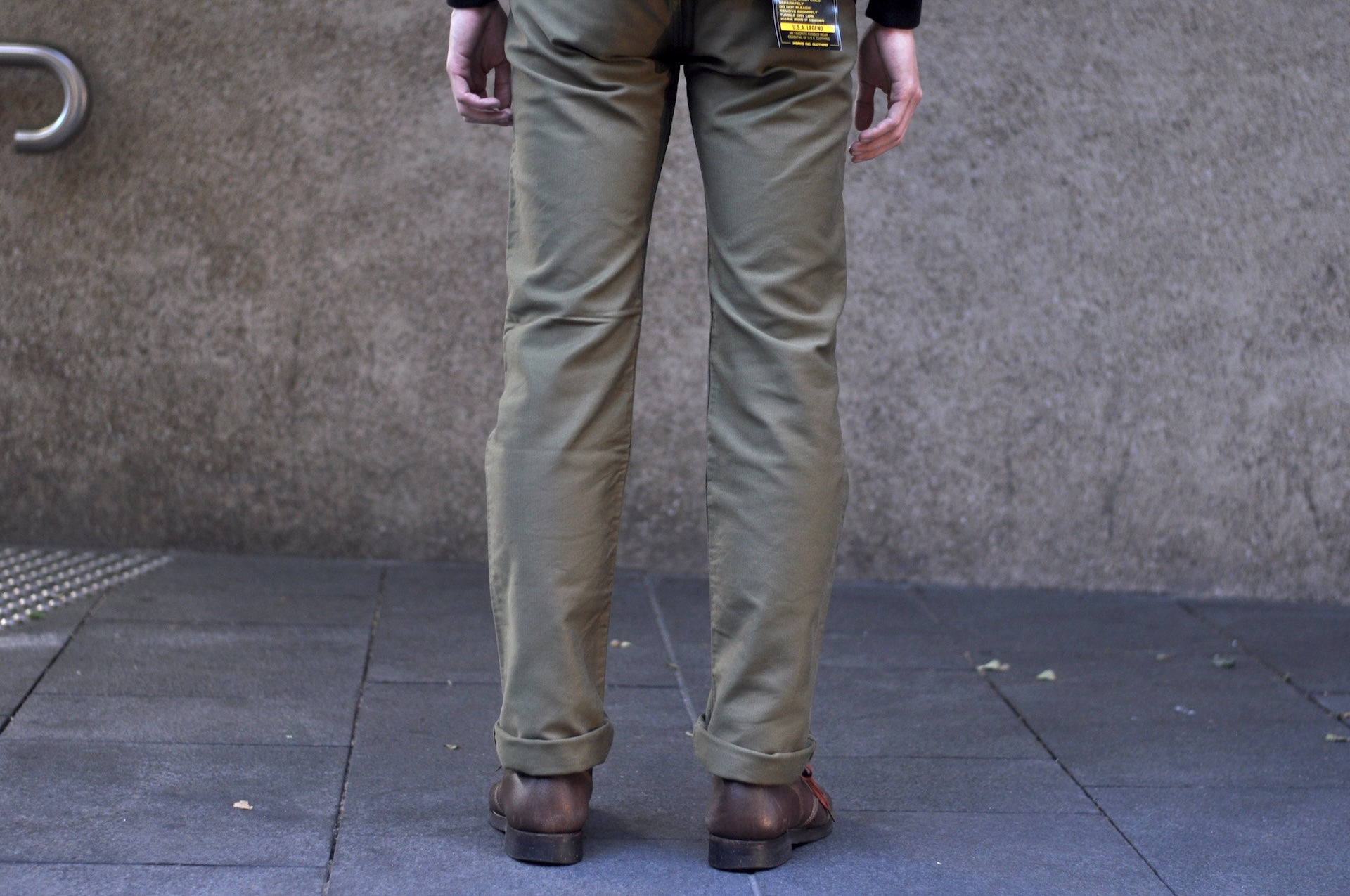 Iron Heart 11oz Cotton Whipcord Work Pants (Army Green)