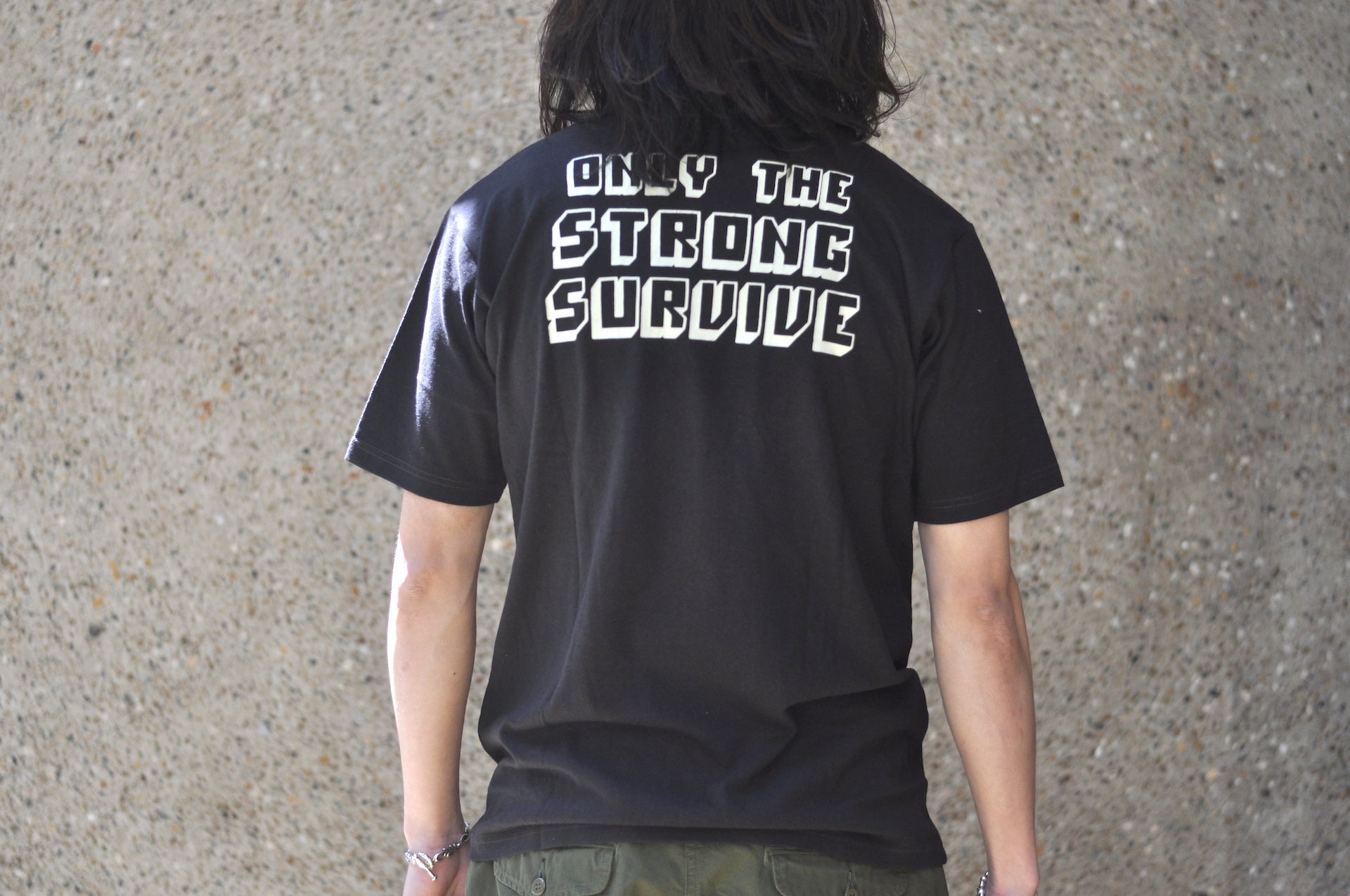 Freewheelers 6oz “THE SURVIVOR” Graphic Tee (Shady Black)