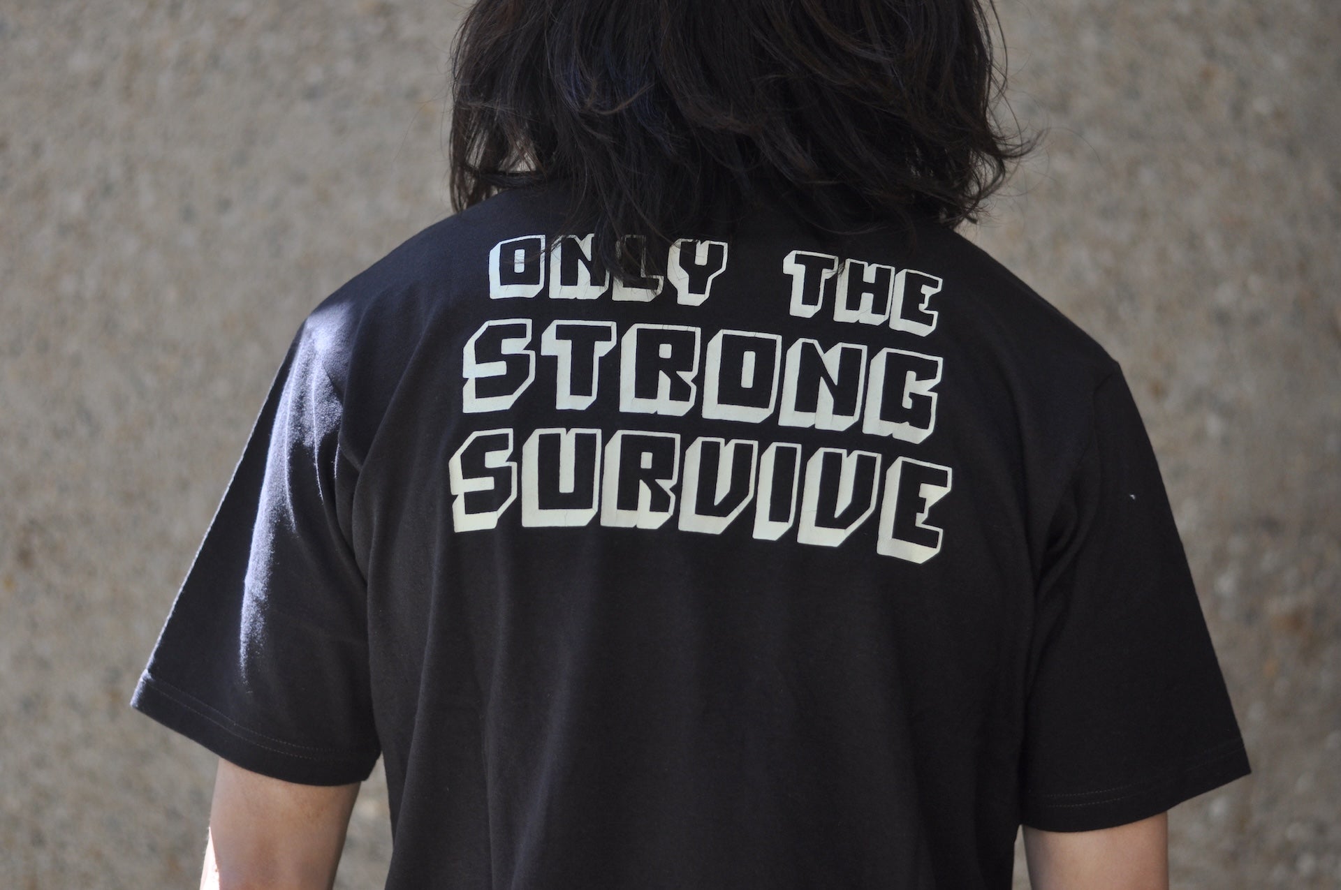 Freewheelers 6oz “THE SURVIVOR” Graphic Tee (Shady Black)