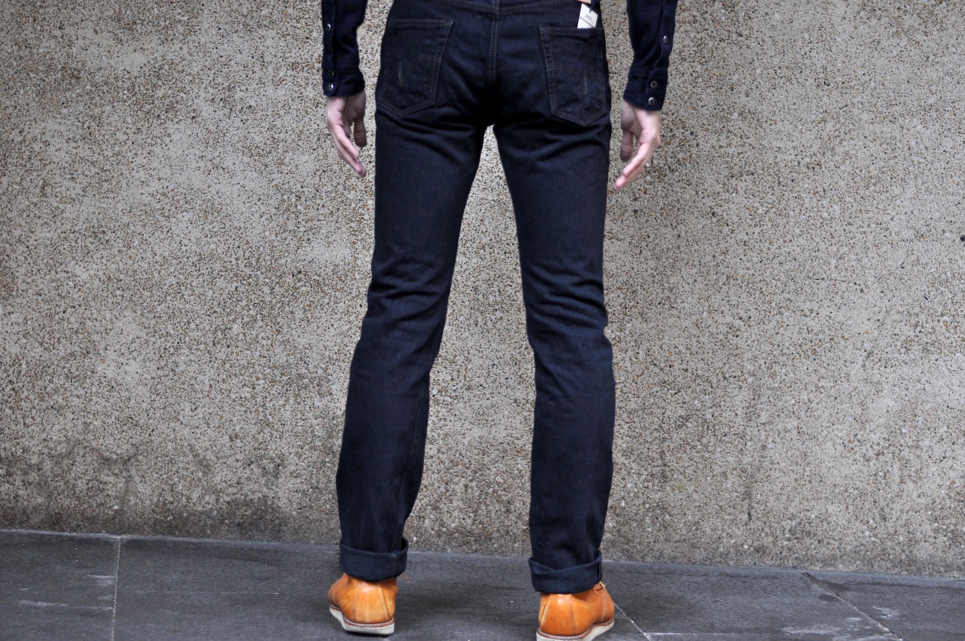 Iron Heart 16oz 888S-SLBod 'Black-Overdyed' Denim (Straight Tapered Fit)