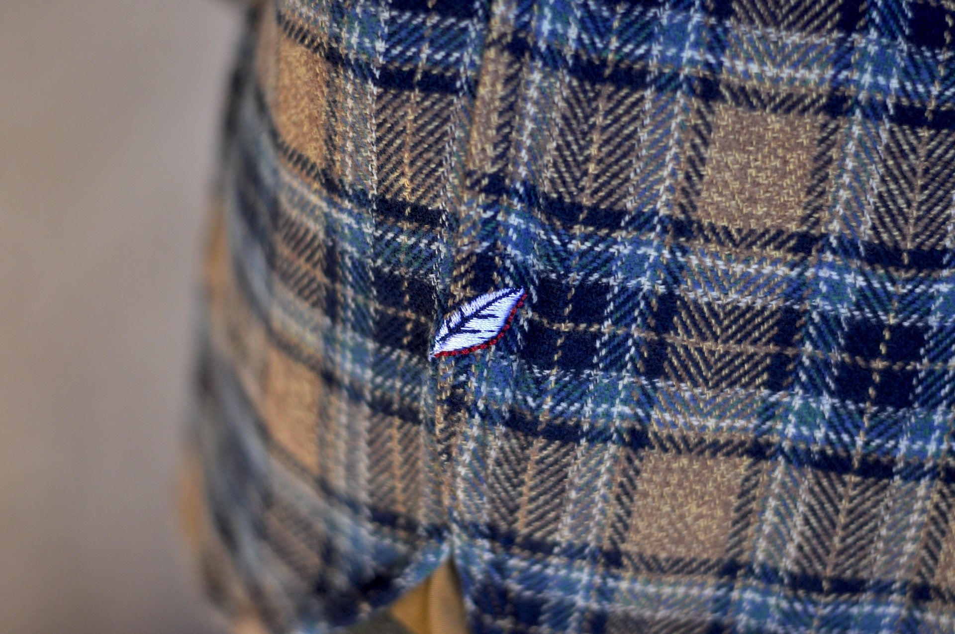 Pure Blue Japan 11oz "Cotton Tweed" Flannel Early Workshirt (Beige)