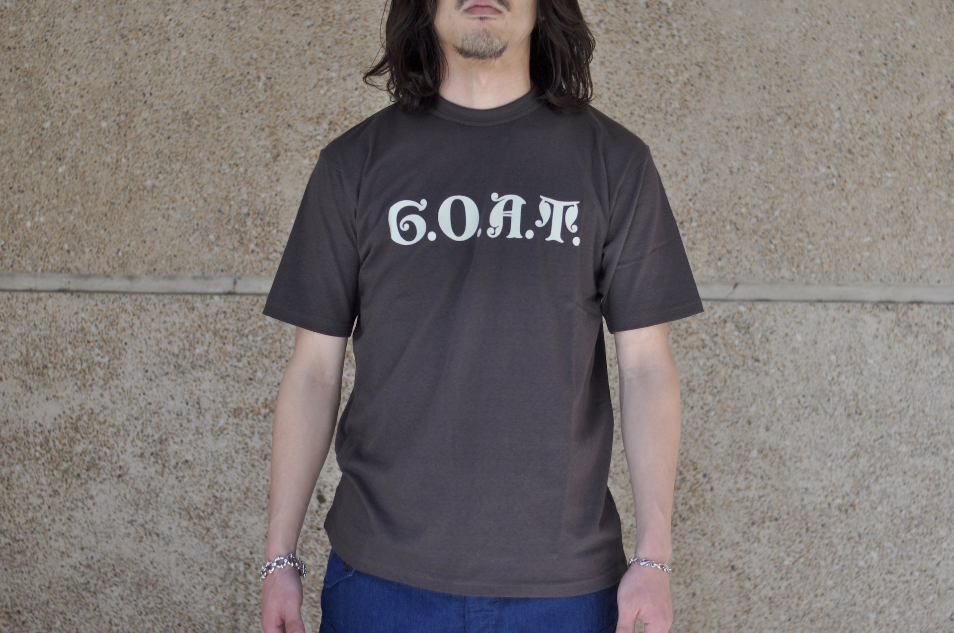 Freewheelers 6oz “G.O.A.T” Graphic Tee (Jet Black)