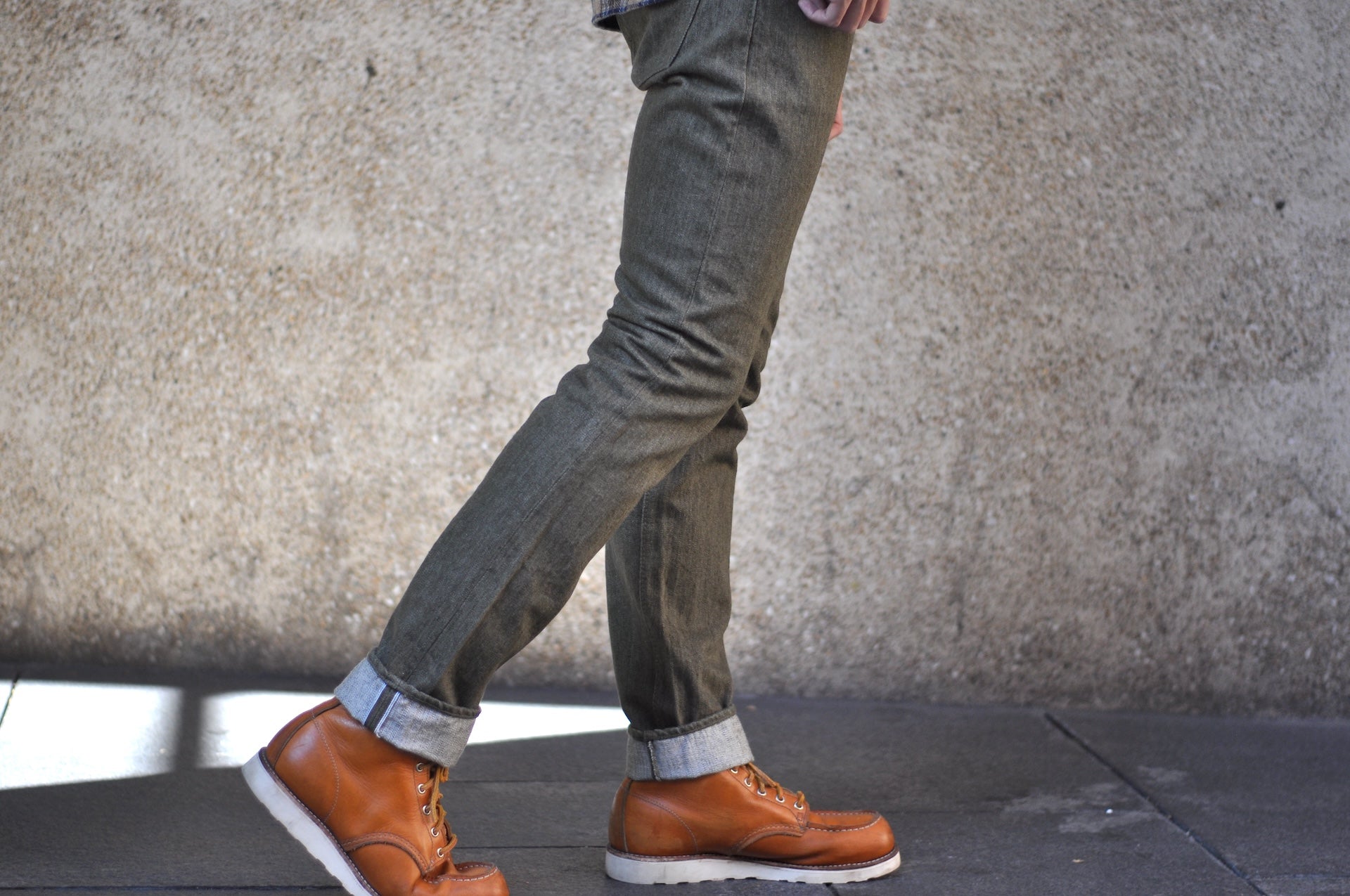 Pure Blue Japan 14oz OL-14oz-013 "Olive Branch" Denim (Slim Tapered fit)