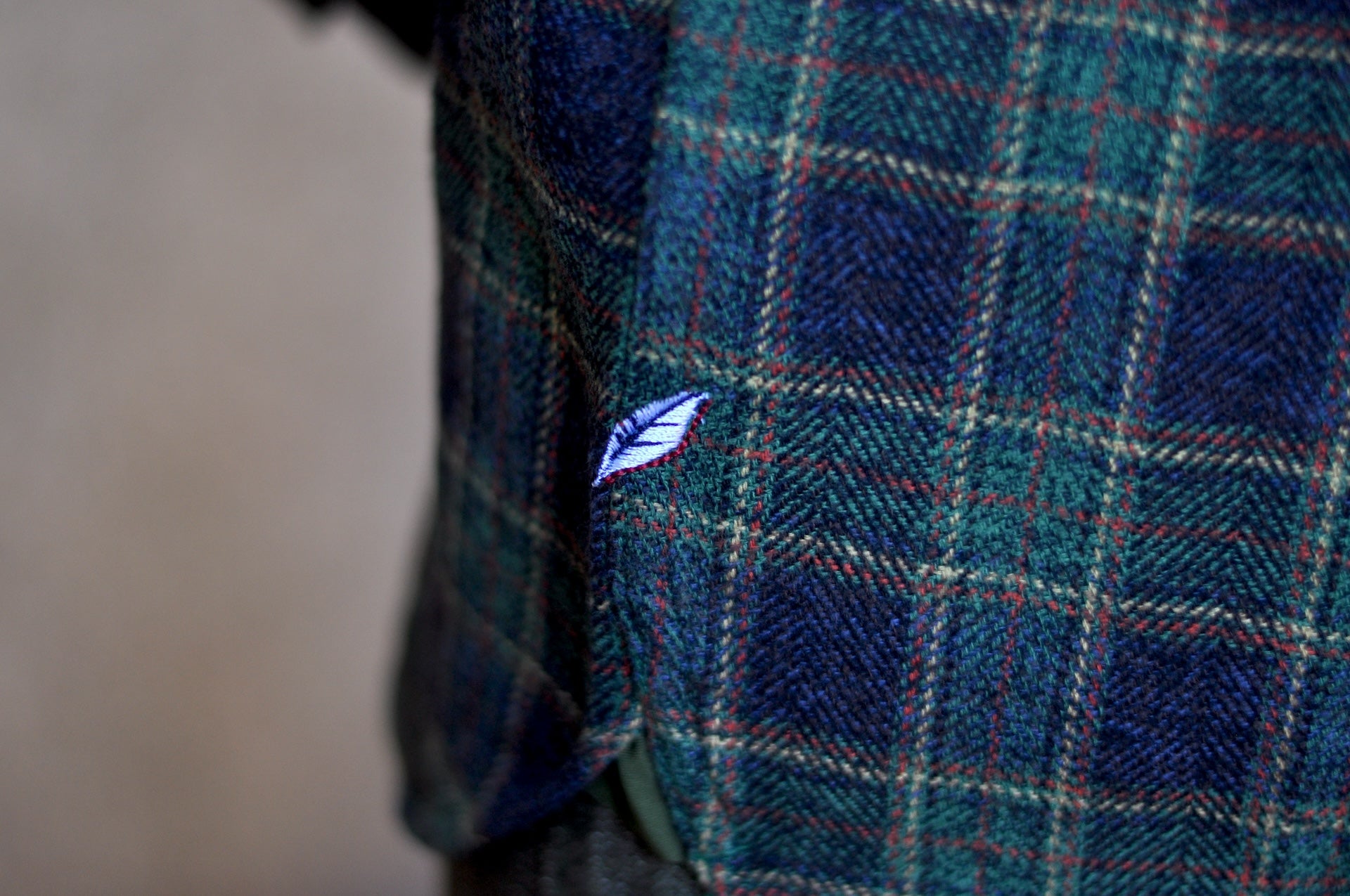 Pure Blue Japan 11oz "Cotton Tweed" Flannel Early Workshirt (Green)