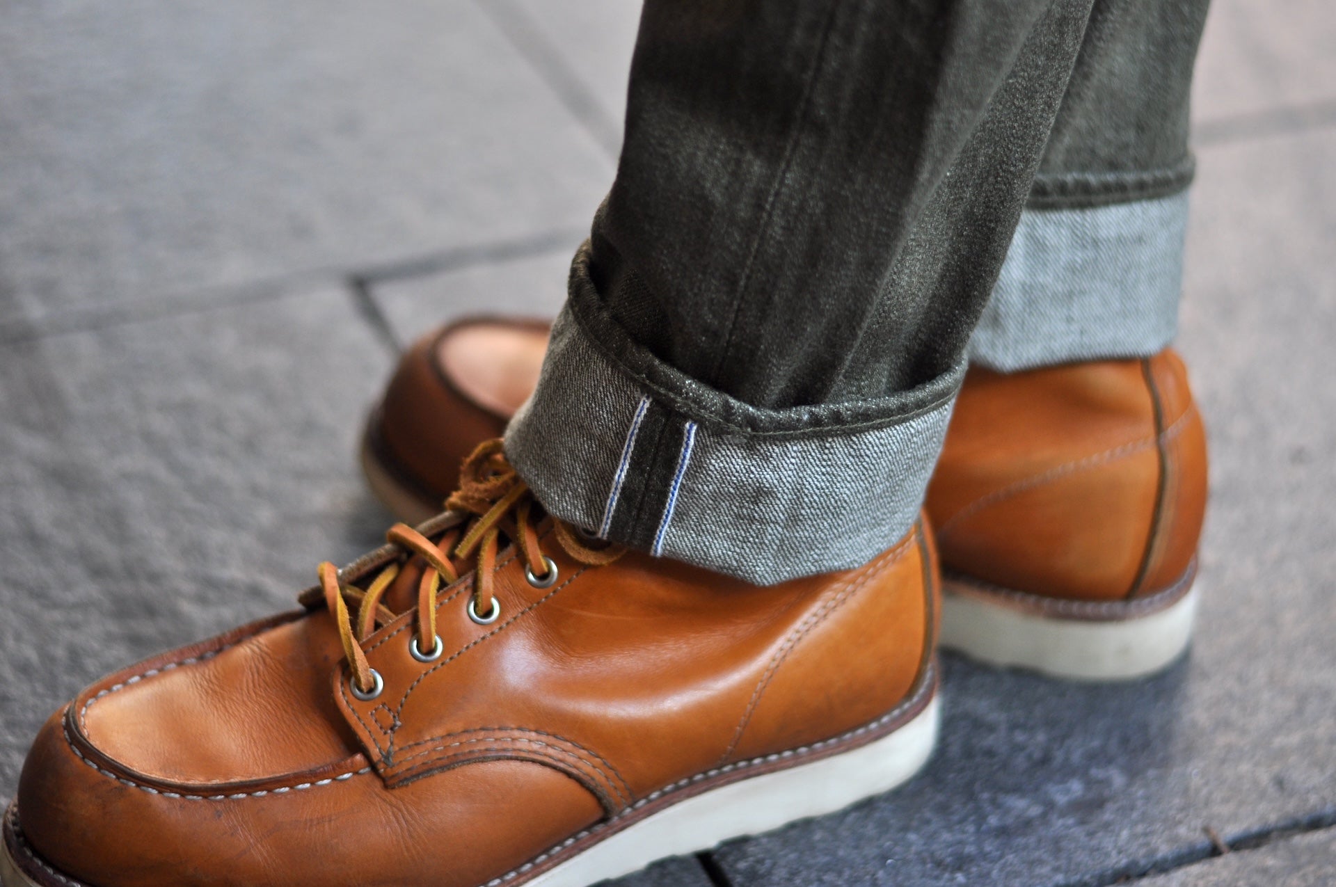 Pure Blue Japan 14oz OL-14oz-019 "Olive Branch" Denim (Relaxed Tapered fit)