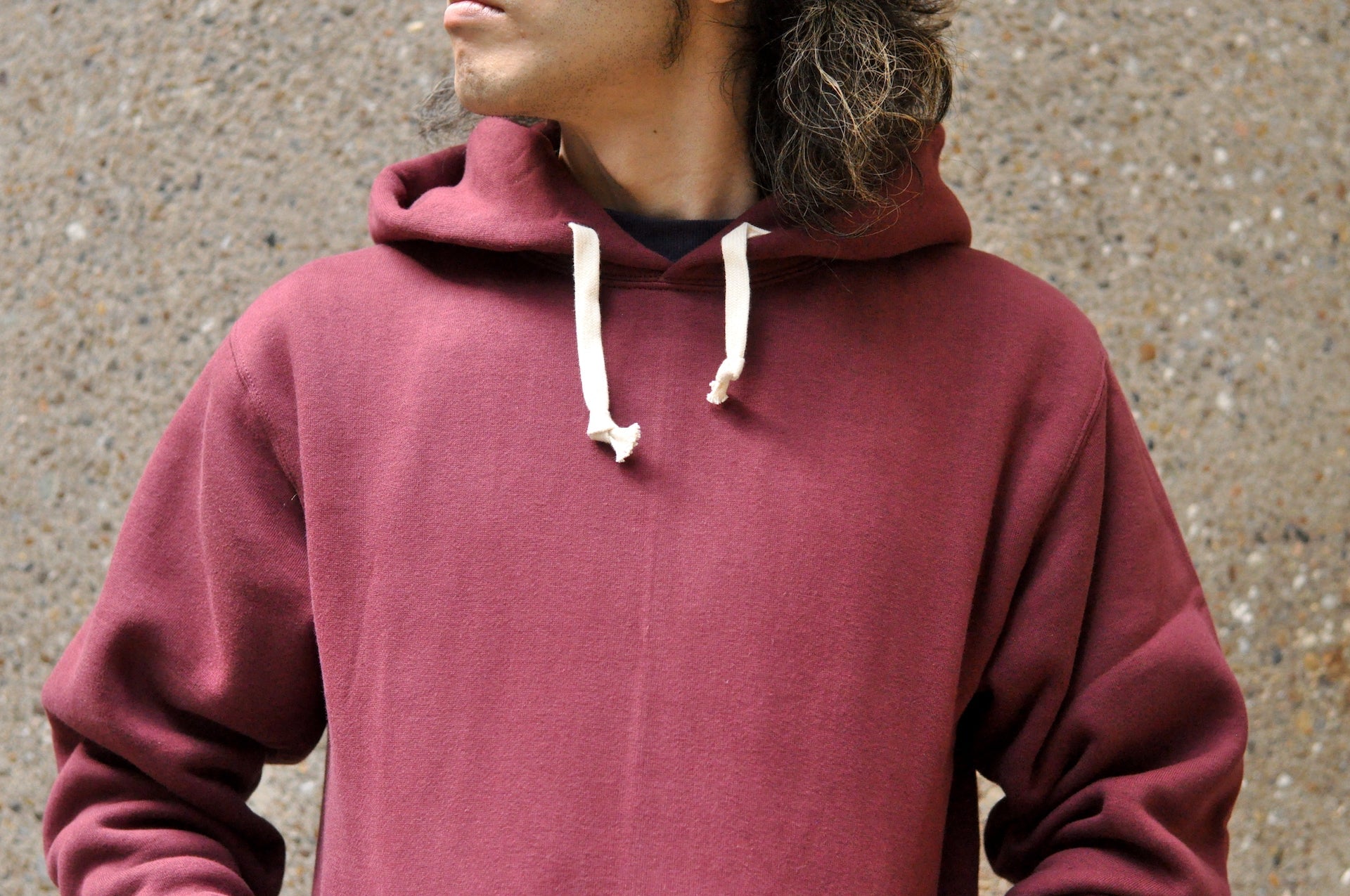 The Strike Gold x CORLECTION 12oz Loopwheeled Pull Over (Burgundy)