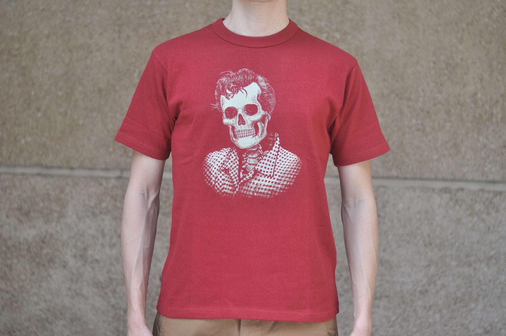 Freewheelers 6oz “BEAT GOES ON” Graphic Tee (Lobster)