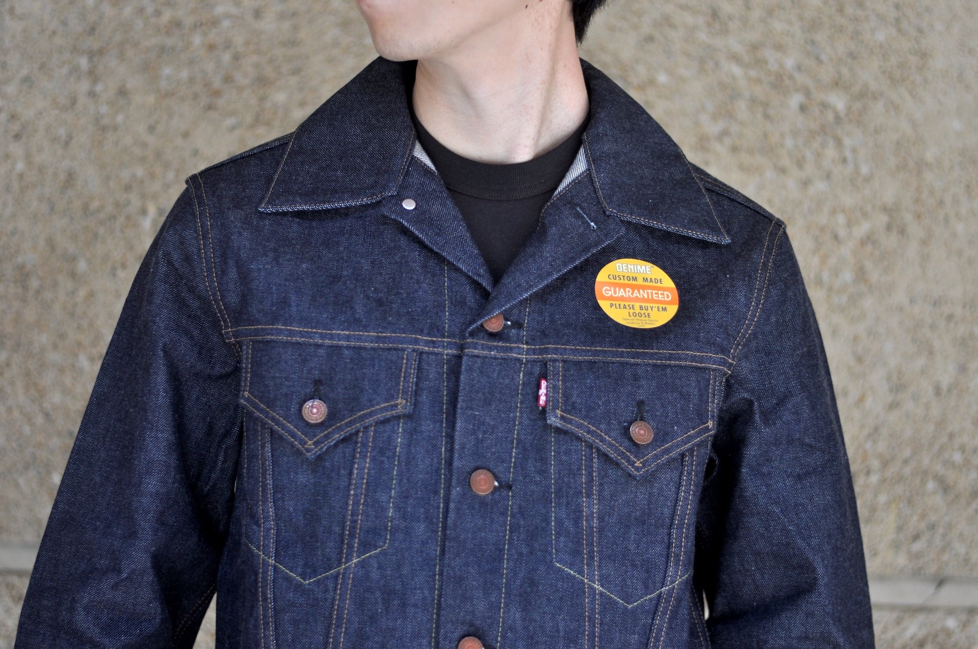 Denime X Warehouse 14.5oz 60s Type 3 Denim Jacket (Indigo)