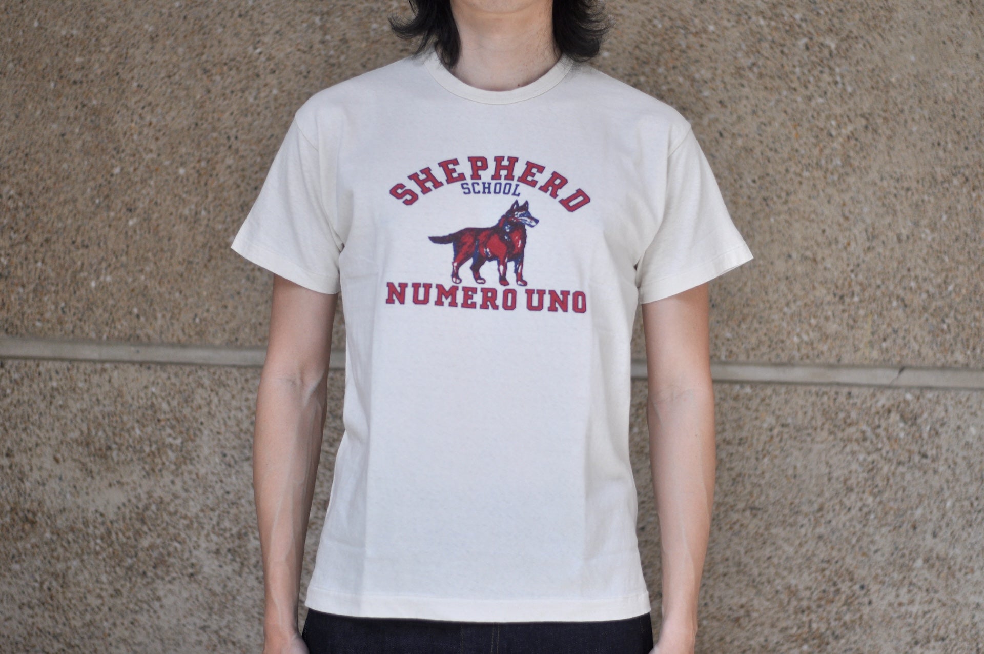 Warehouse 5oz "Shepherd" Tubular Tee (Cream)