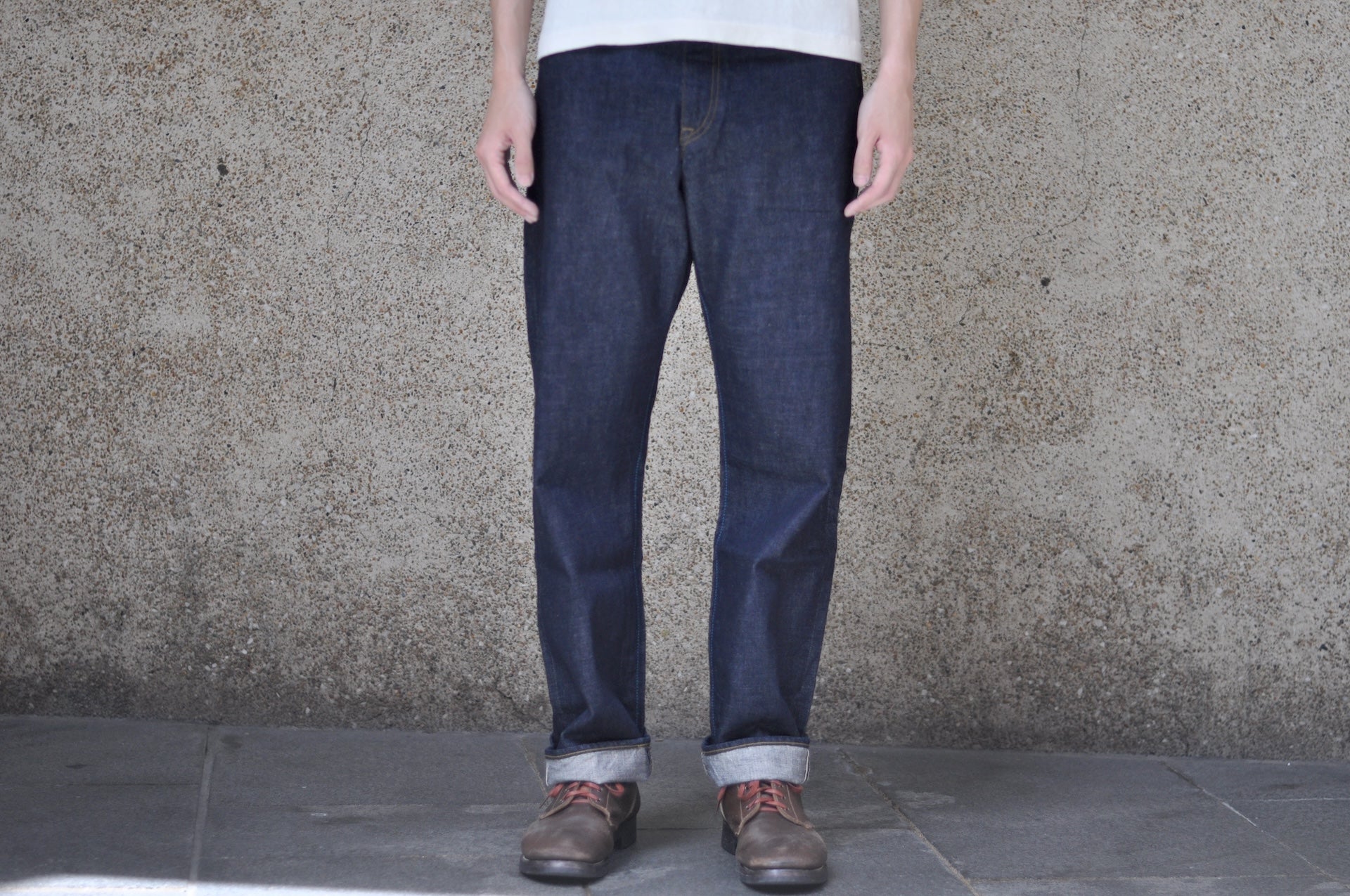 Japan Blue 12.5oz J504 'Circle' Denim (Loose fit)