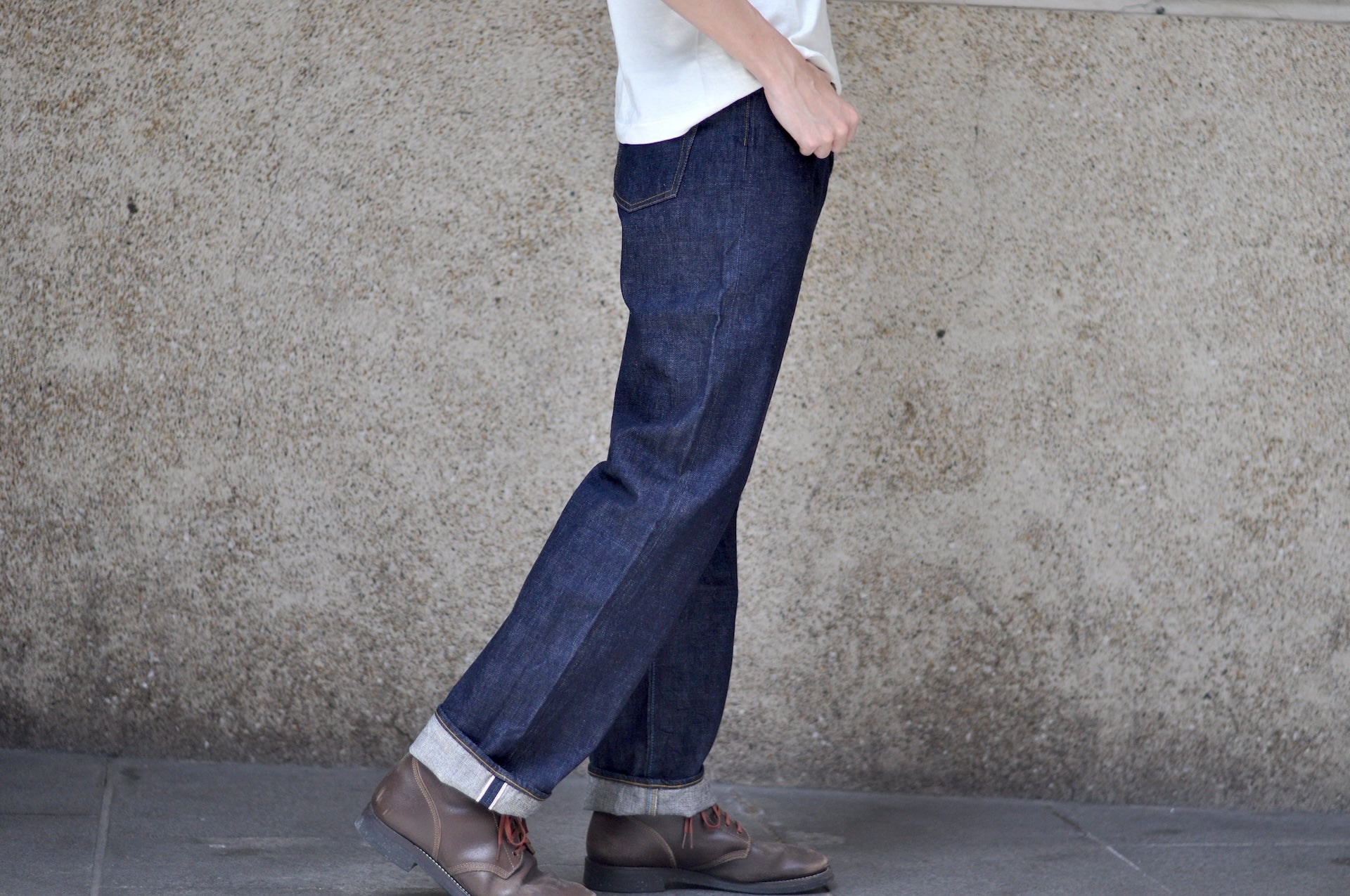 Japan Blue 12.5oz J504 'Circle' Denim (Loose fit)