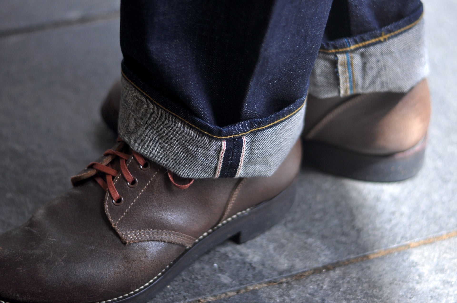 Japan Blue 12.5oz J504 'Circle' Denim (Loose fit)