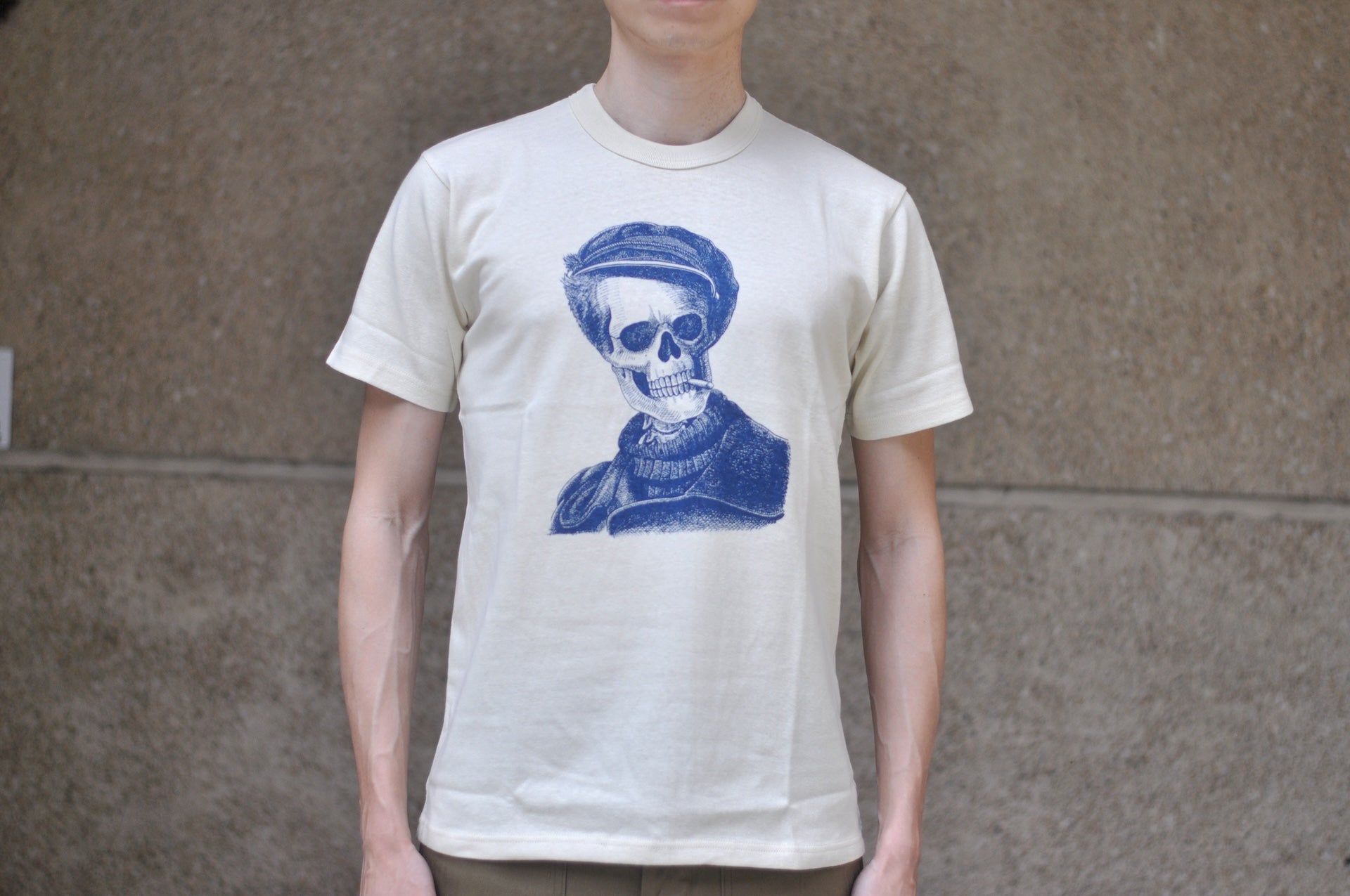 Freewheelers 6oz “BOUND FOR GLORY” Graphic Tee (Straw Cream)