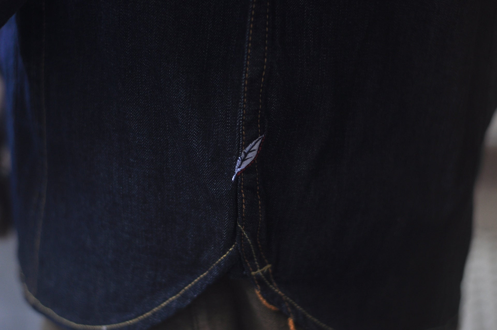 Pure Blue Japan 8oz Denim "Type 3" Jacketed Shirt (Grand Indigo)