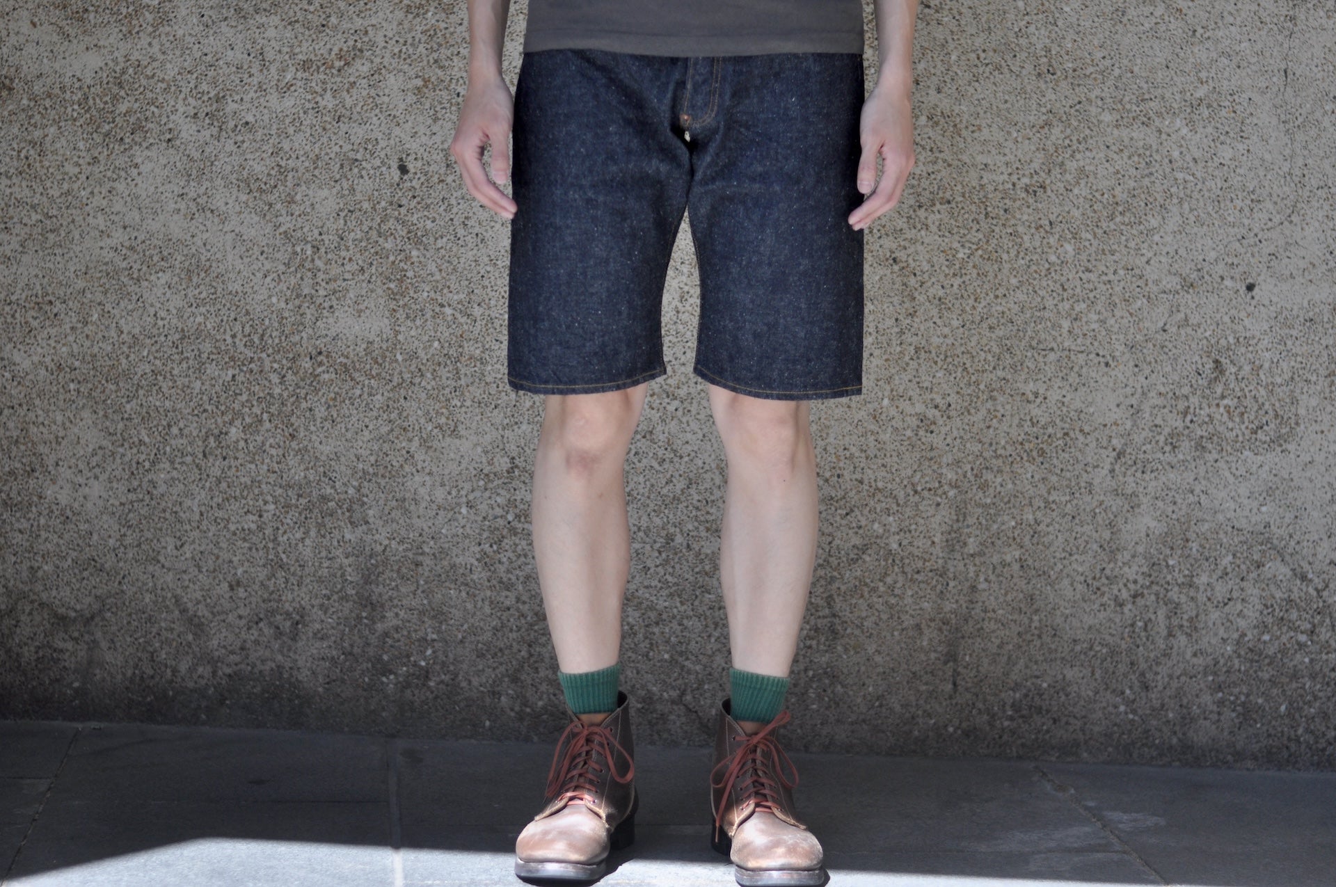 Samurai 15oz "Otokogi" Selvage Denim Shorts (Indigo)