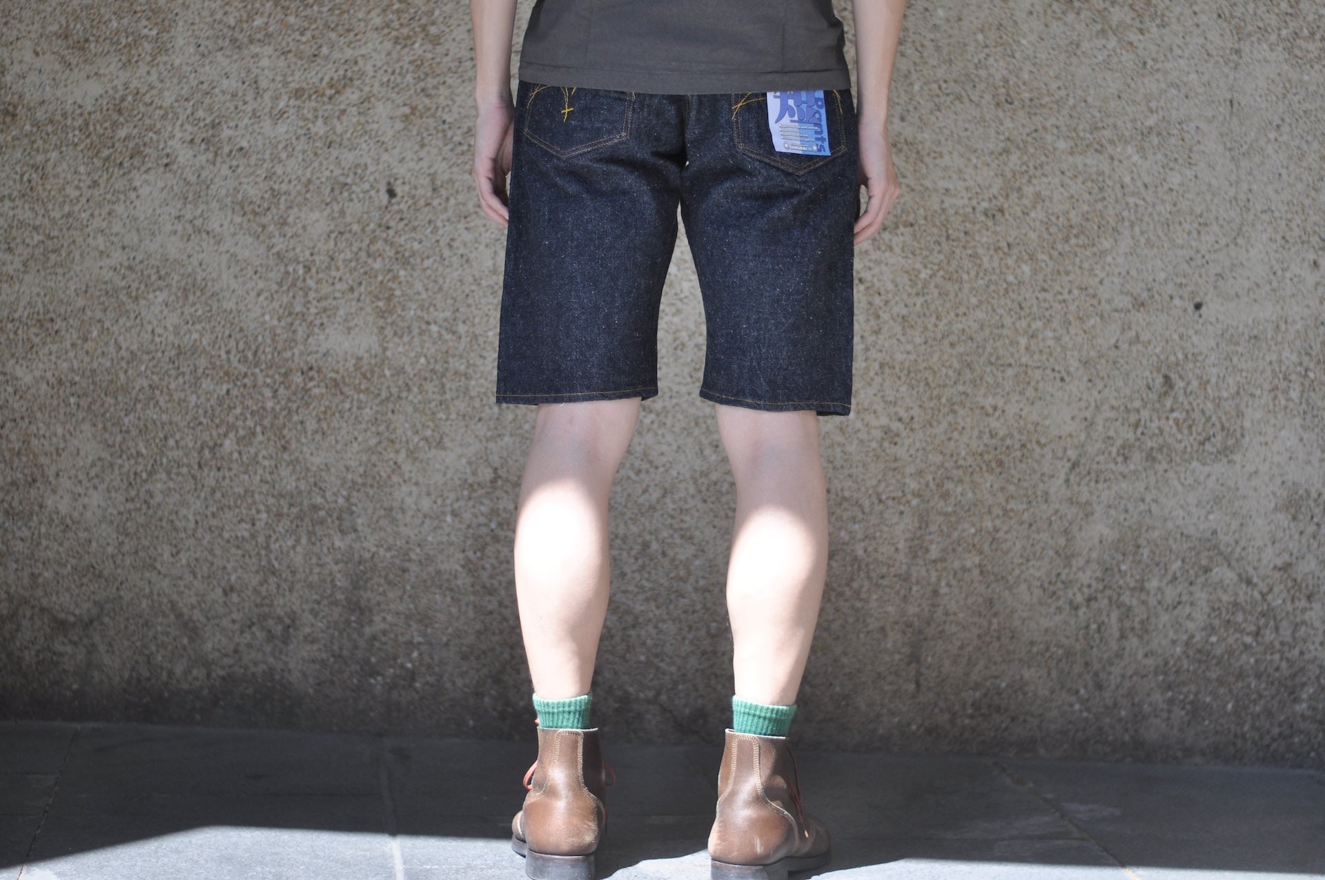 Samurai 15oz "Otokogi" Selvage Denim Shorts (Indigo)