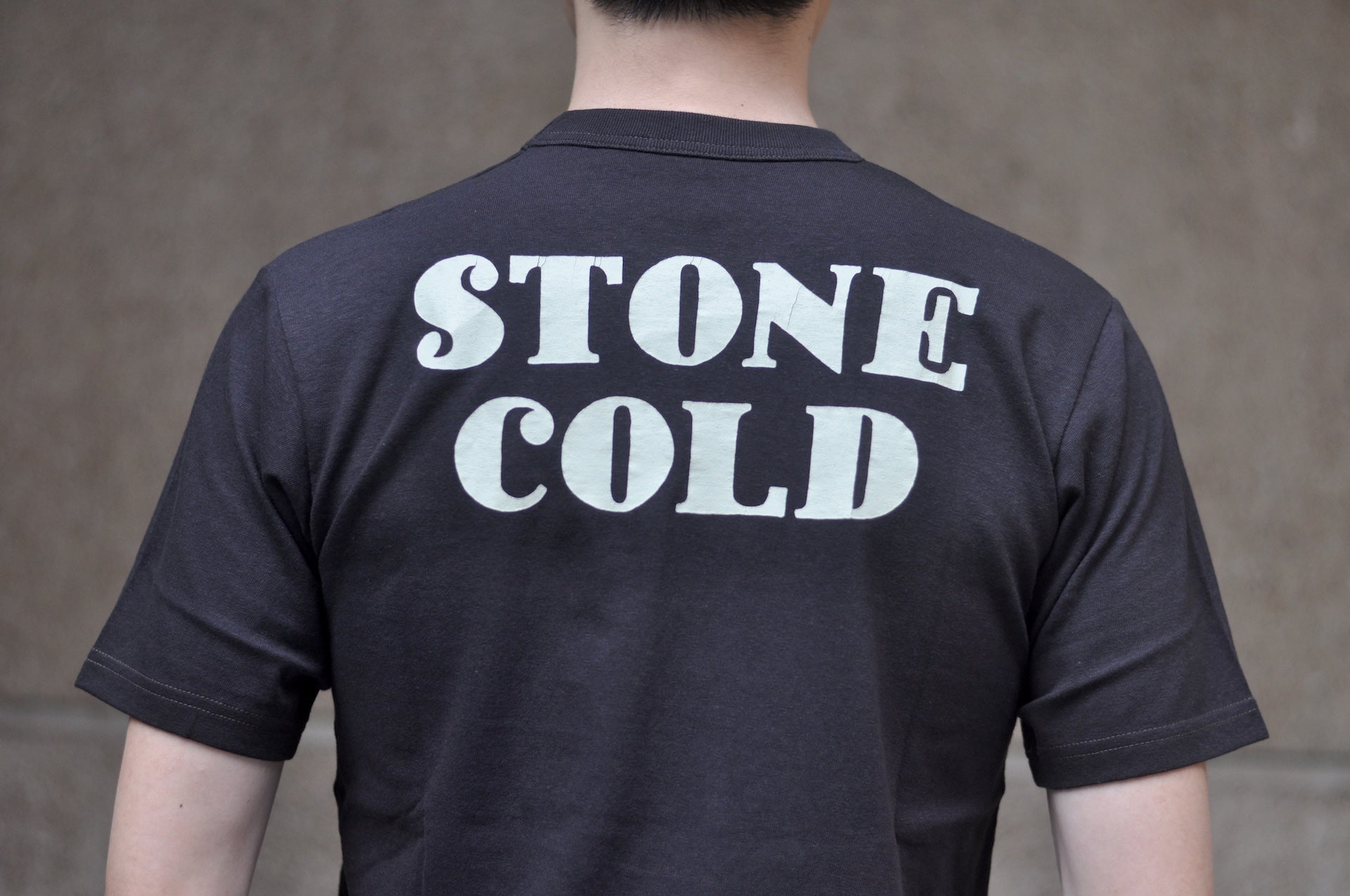 Freewheelers 6oz “STONE COLD” Graphic Tee (Shady Black)