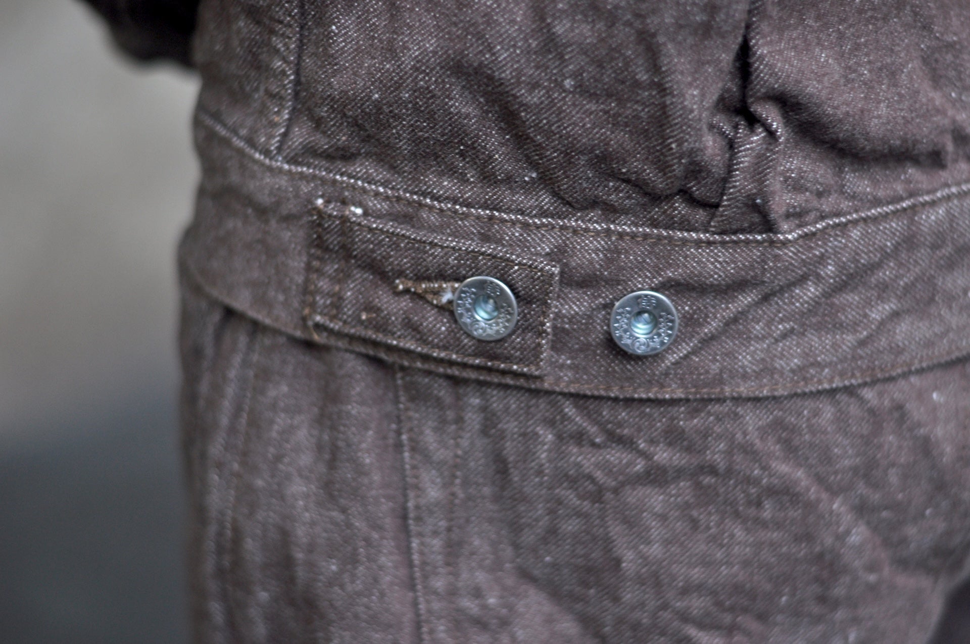 Samurai 15oz “Kanoko Brown” Modified Type 2 Denim Jacket