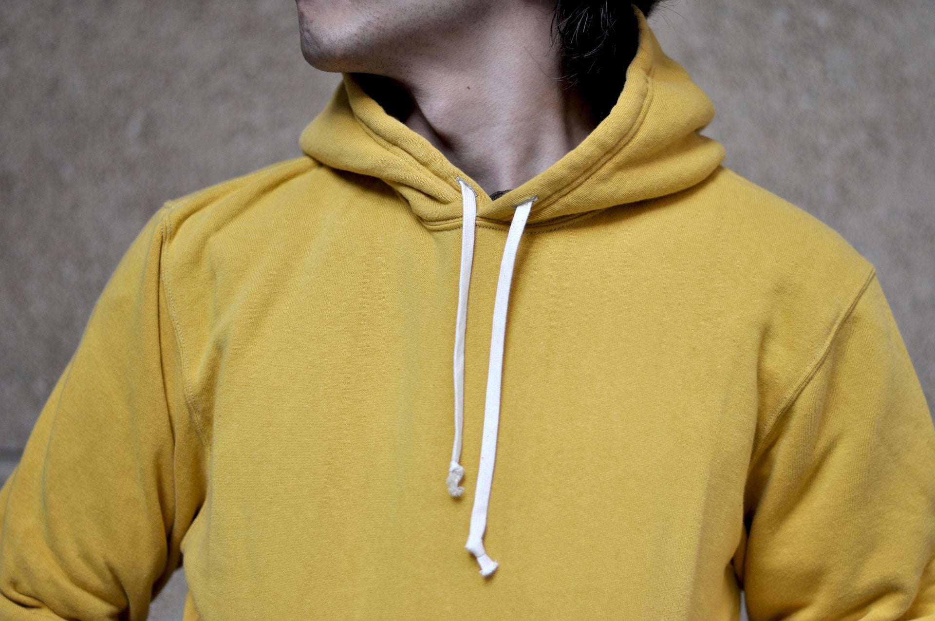 The Flat Head 11oz Loopwheeled Pull-Over (Yellow)