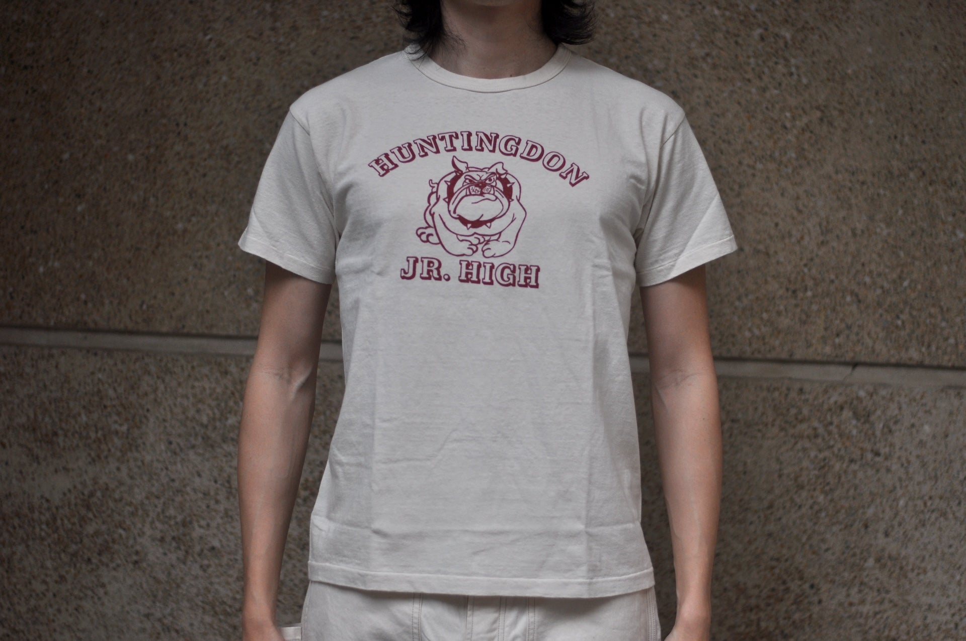 Warehouse 5oz "Huntingdon" Tubular Tee (Cream)