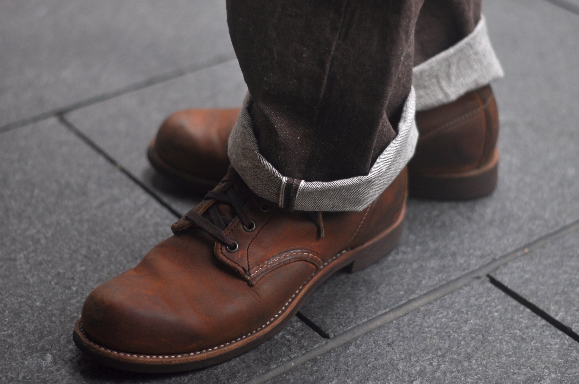 Samurai 15oz “Kanoko Brown” S0150BRX Denim (Regular Straight Fit)