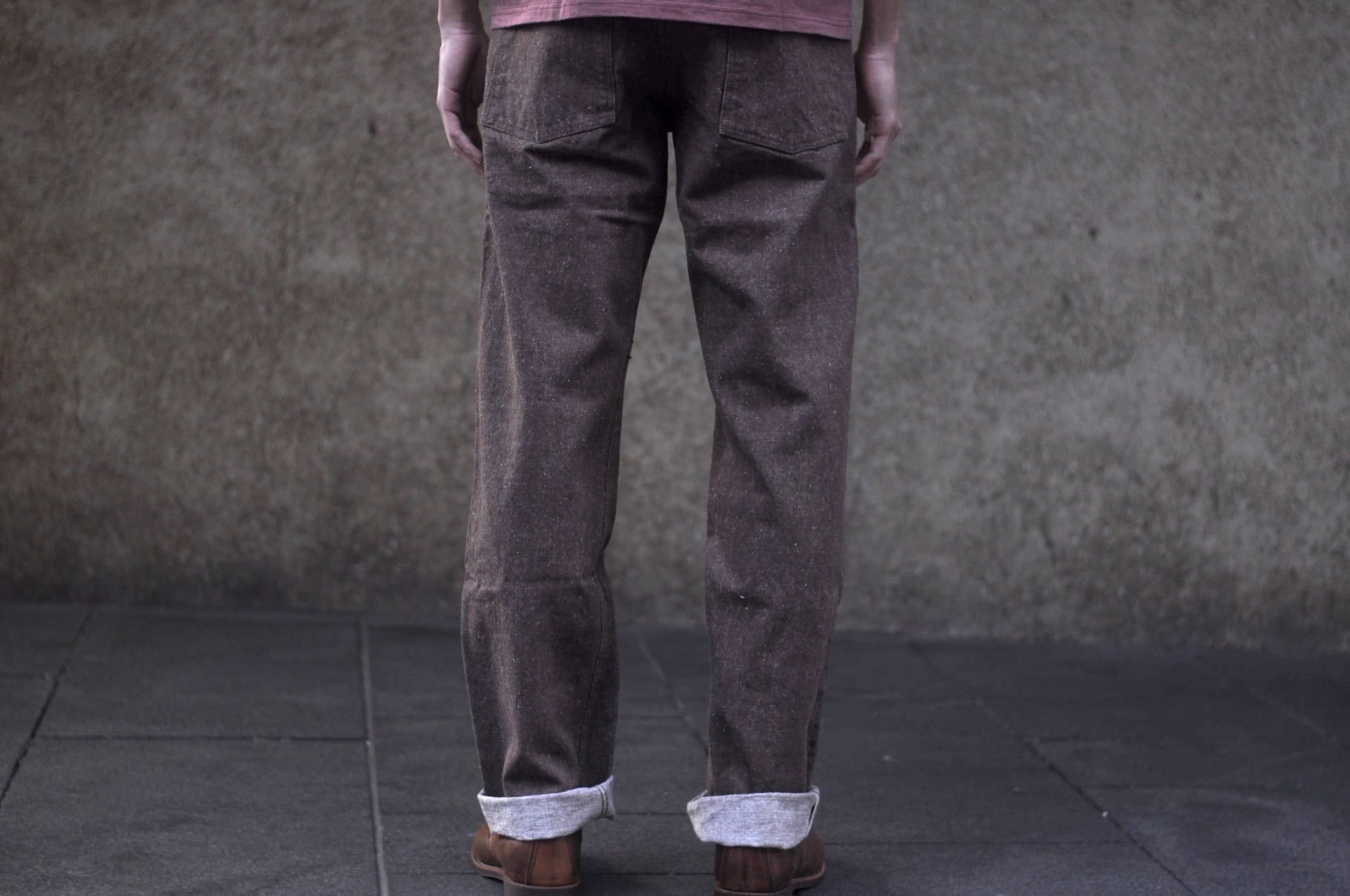 Samurai 15oz “Kanoko Brown” Denim Baker Pants