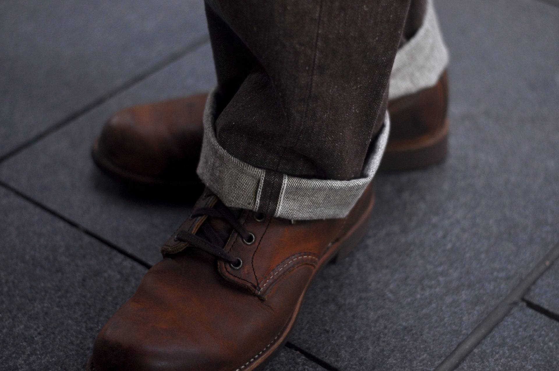 Samurai 15oz “Kanoko Brown” Denim Baker Pants
