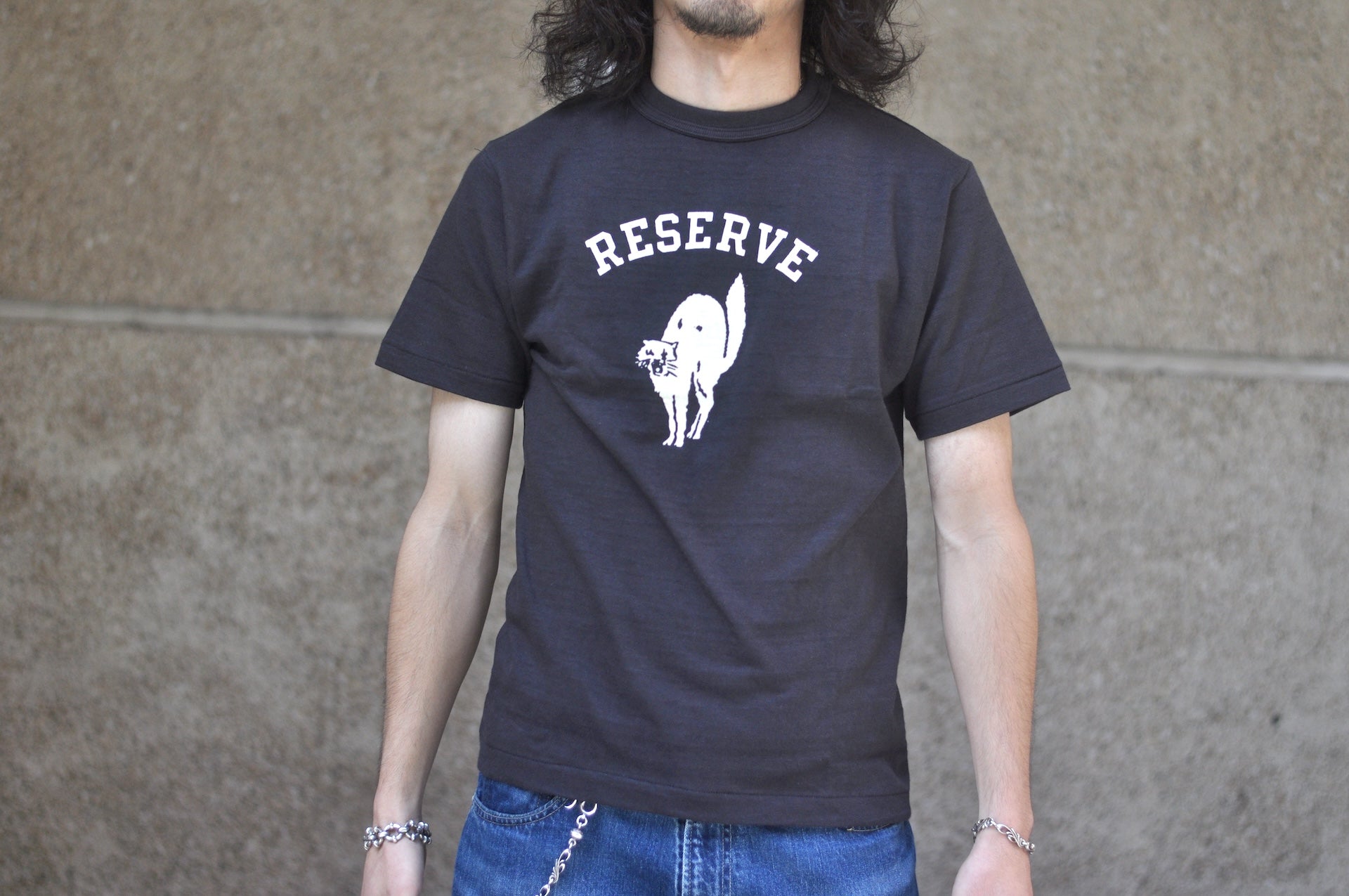 Warehouse Co. 5.5oz "Reserve" 'Bamboo Textured' Tee (Black)