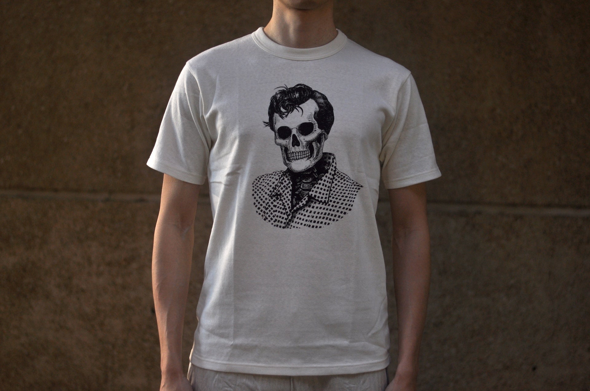 Freewheelers 6oz “BEAT GOES ON” Graphic Tee (Off White)