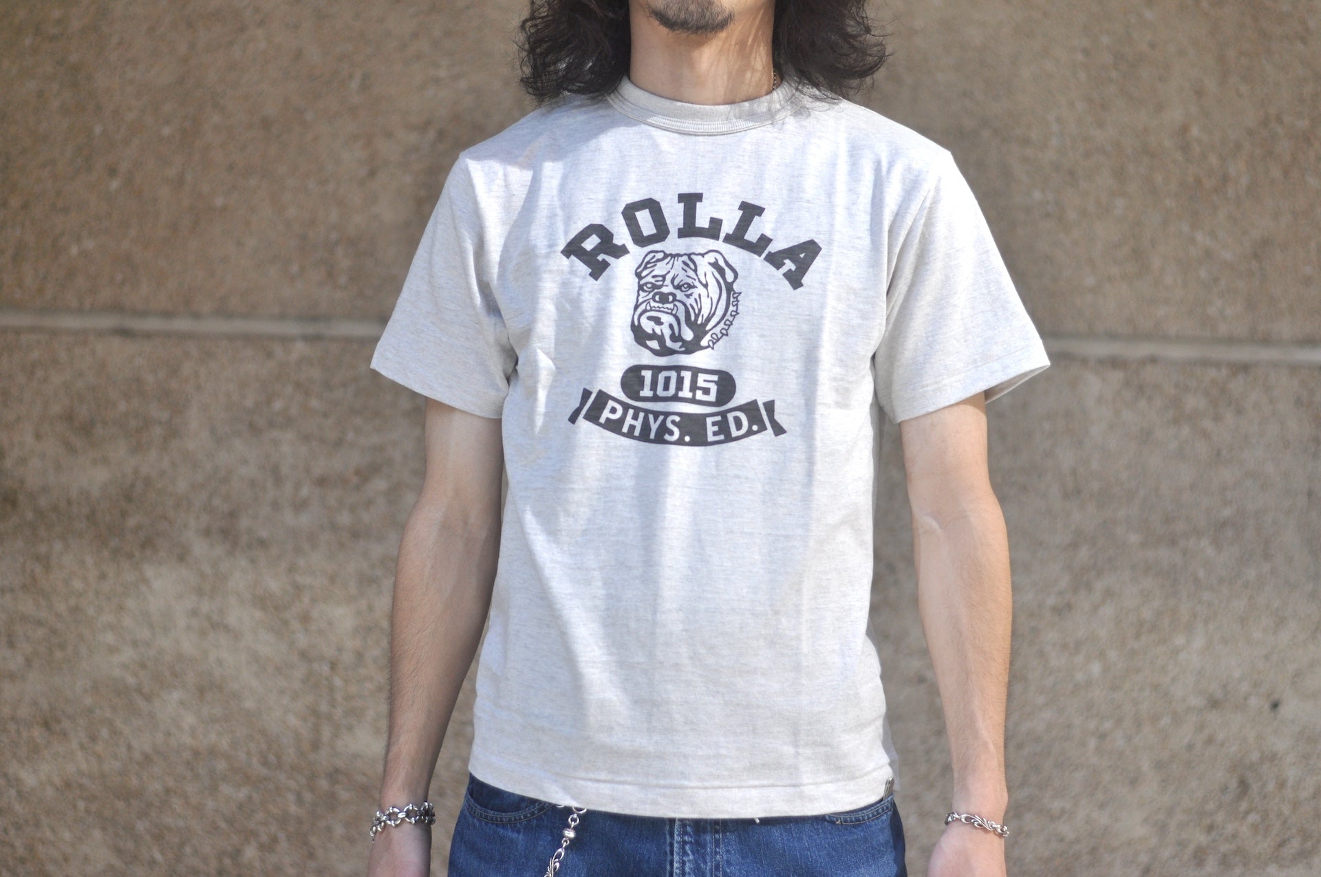 Warehouse Co. 5.5oz "Rolla" 'Bamboo Textured' Tee (Oatmeal)