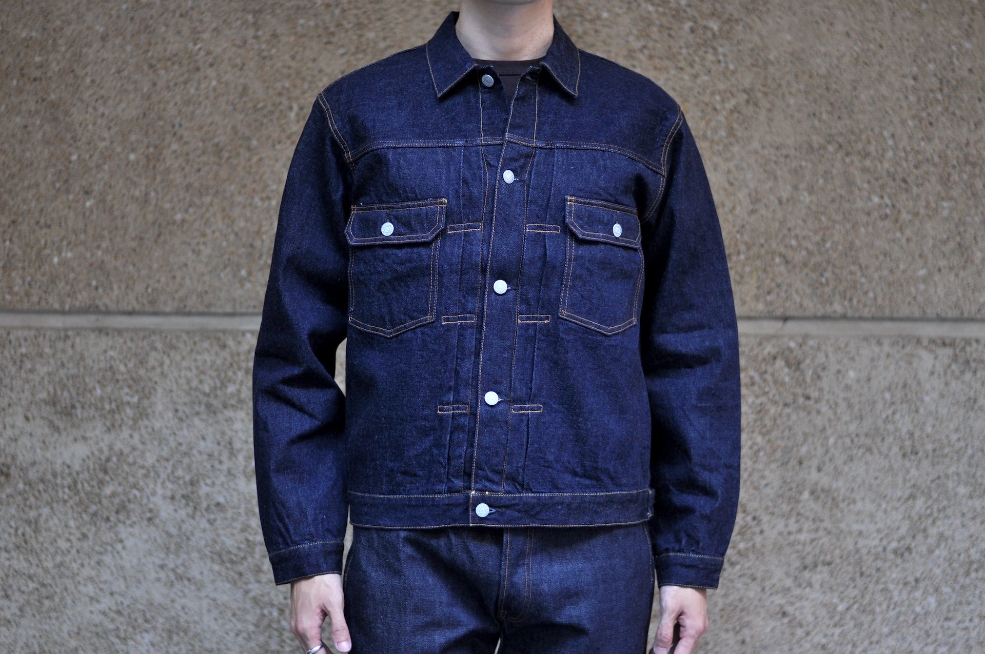 Studio D'Artisan 13oz "Ishikawadai" Indigo Type 2 Denim Jacket