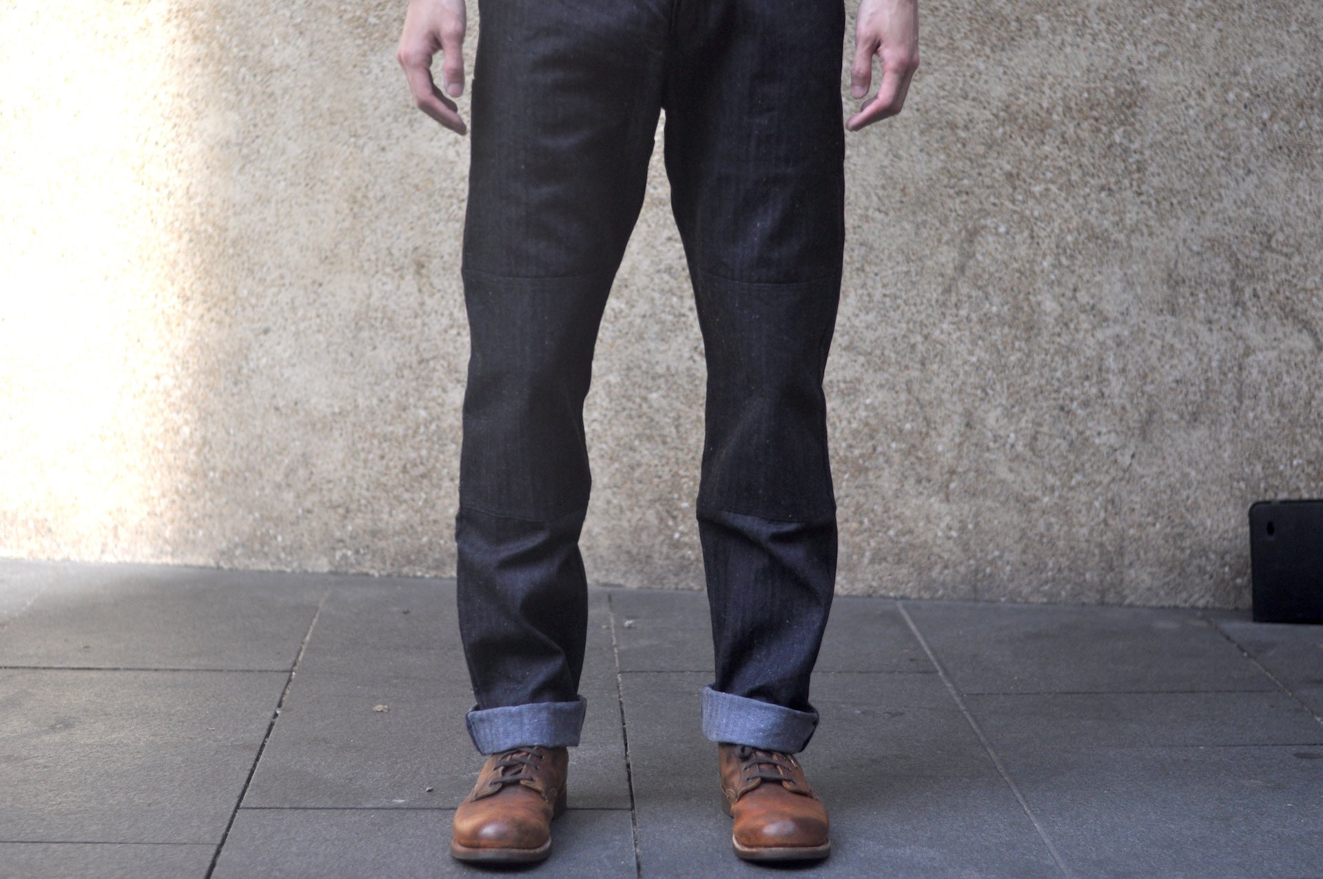Samurai 13oz HBT Denim Double-Knee Work Pants (Indigo)