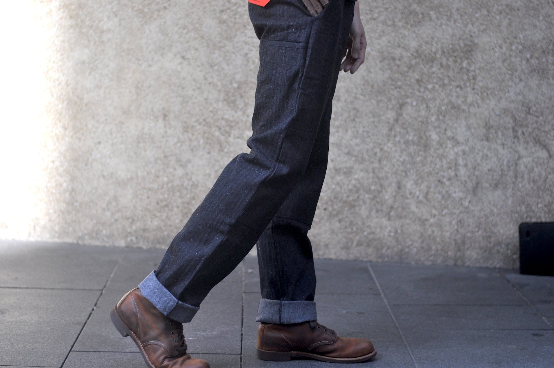 Samurai 13oz HBT Denim Double-Knee Work Pants (Indigo)