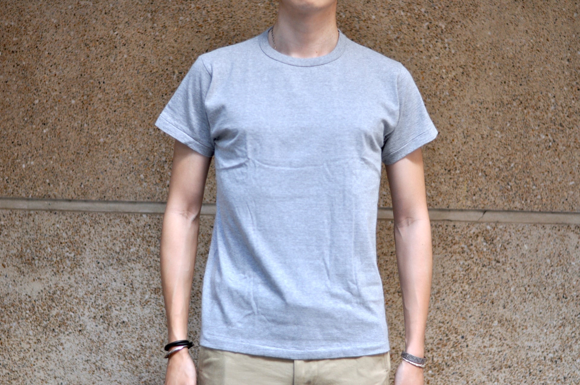 Samurai 6oz Super Slow Loopwheeled Tee (Grey)