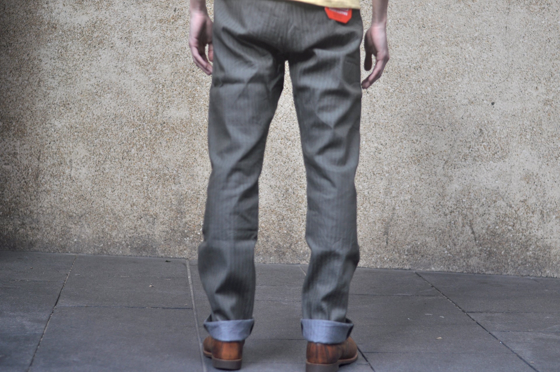 Samurai 13oz HBT Denim Double-Knee Work Pants (Olive)