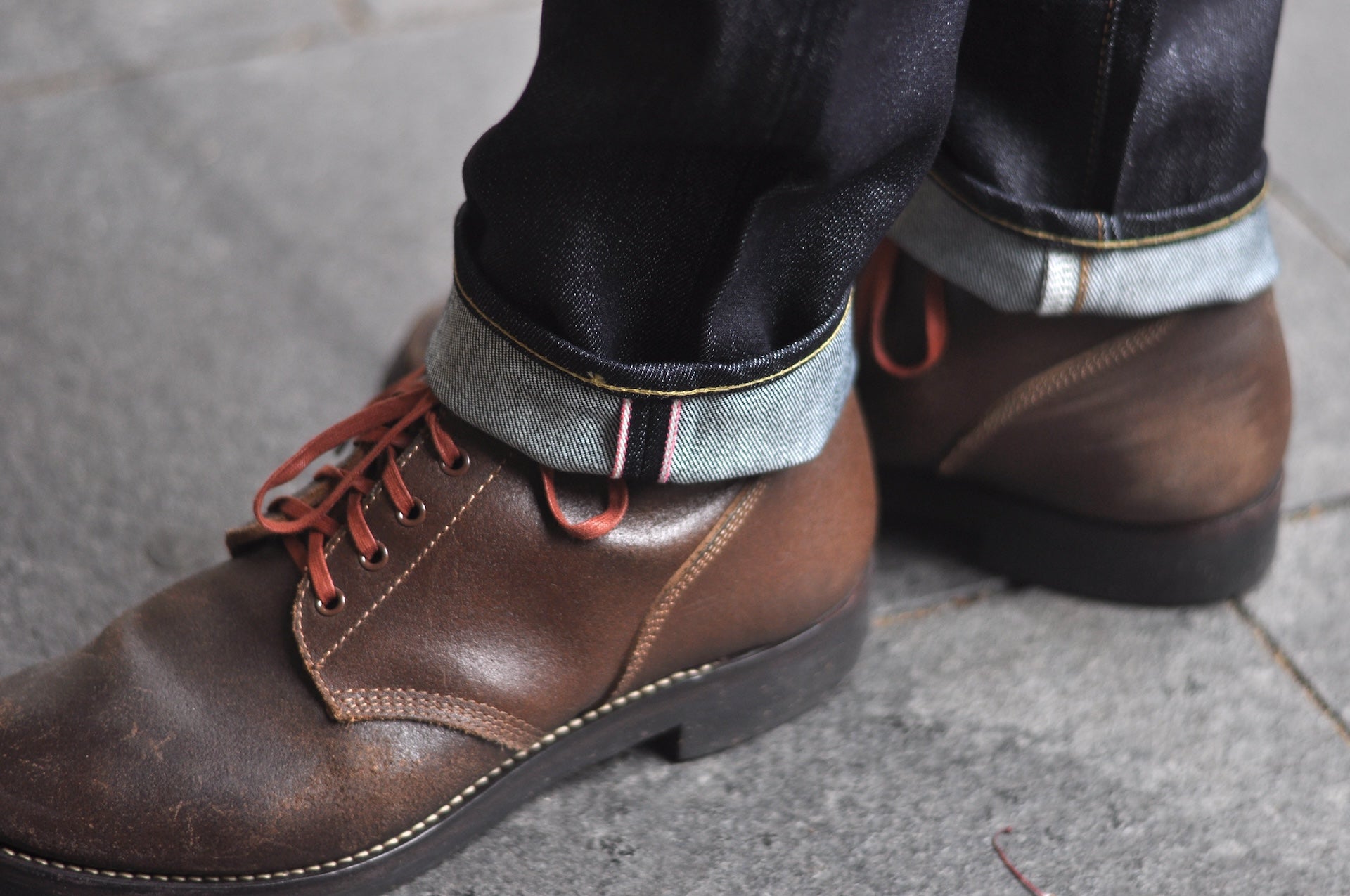 MOMOTARO JEANS 15oz "Silk/Cotton" #202 Denim (New Tapered fit)