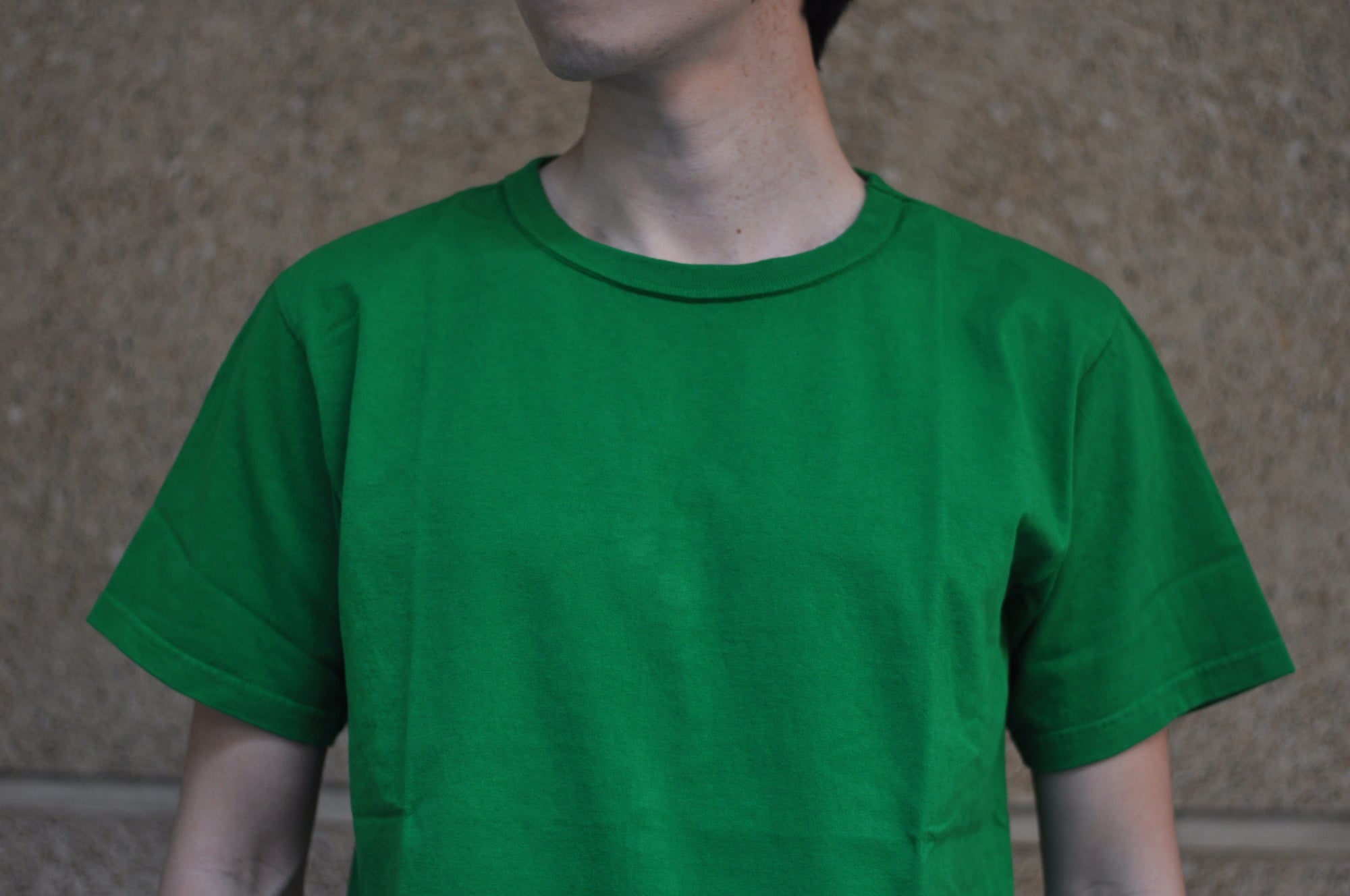 Studio D'Artisan 7oz 'USA Cotton' Loopwheeled Tee (Green)