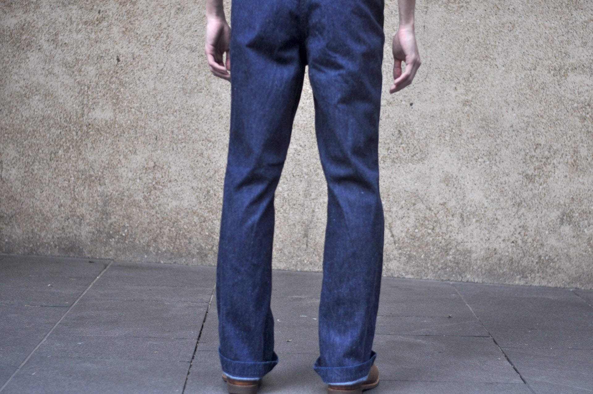 Freewheelers 11.5oz Indigo Denim “STEVEDORE” Work Trousers