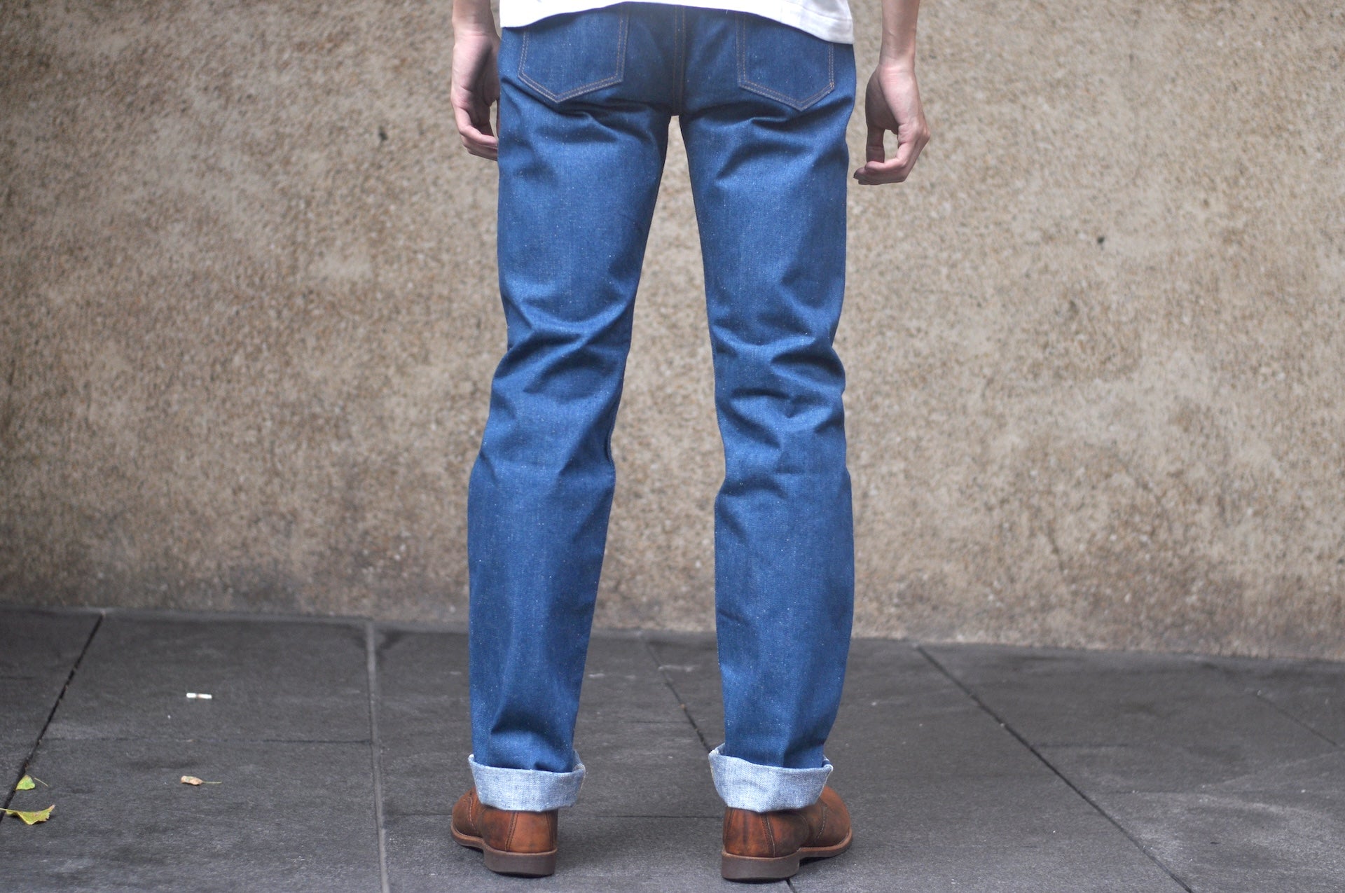 Pure Blue Japan 14oz GRE-003 "Greencast" Denim (Regular Straight Fit)