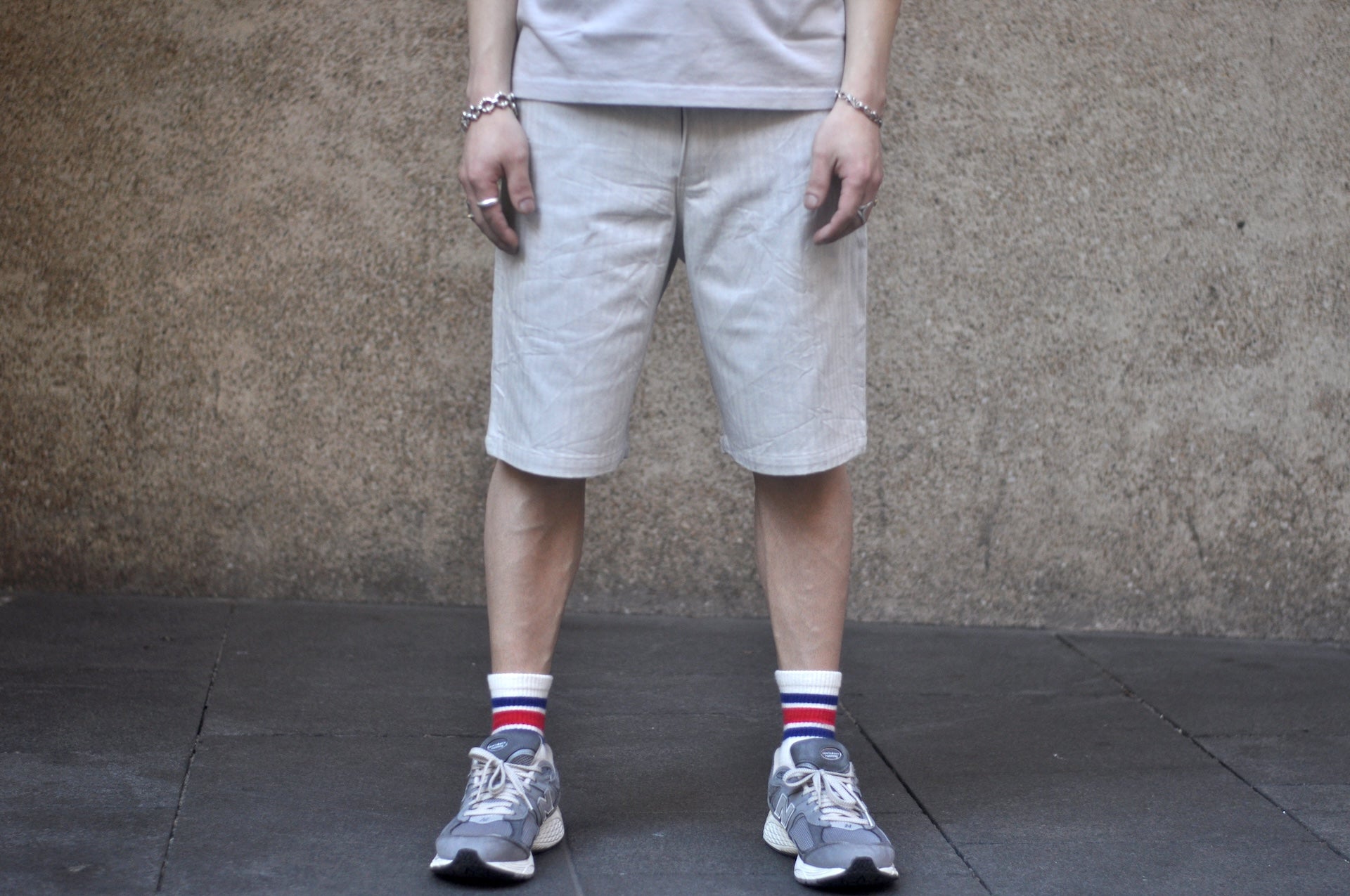 Samurai 13oz HBT Denim Work Shorts (Oatmeal)