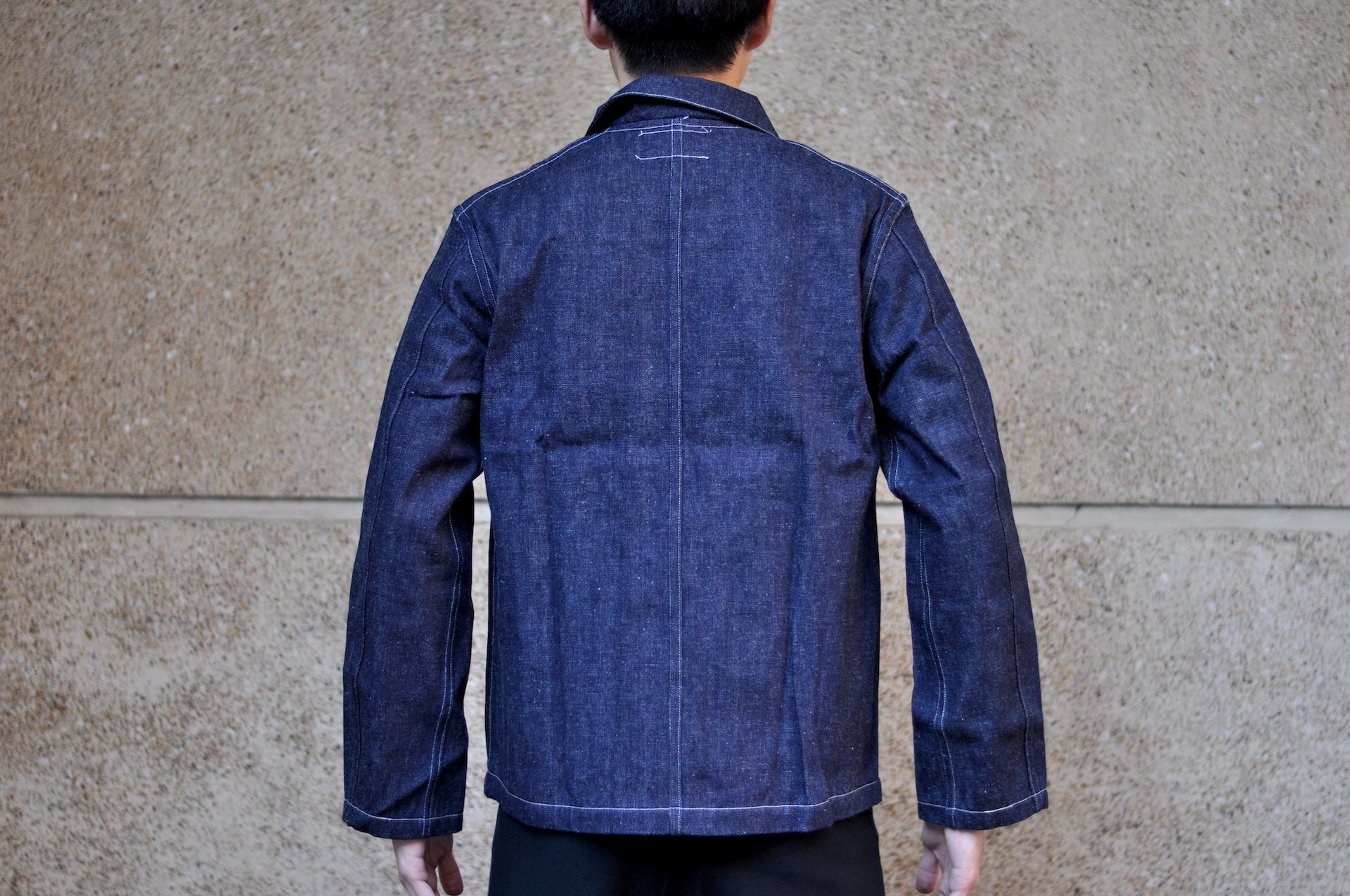 Warehouse 12oz "New Deal Programs" Indigo Dyed Denim Coverall