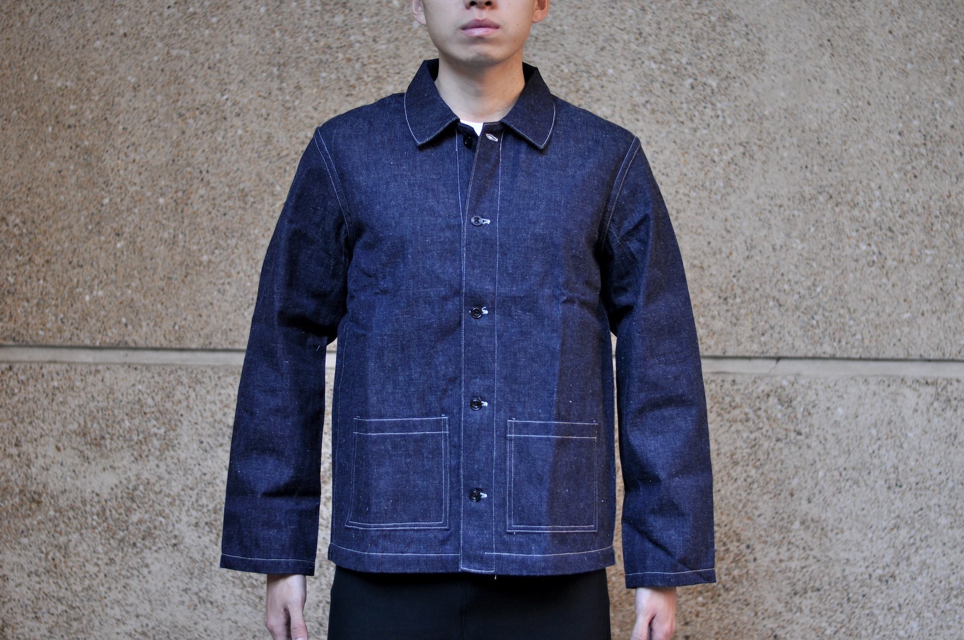 Warehouse 12oz "New Deal Programs" Indigo Dyed Denim Coverall