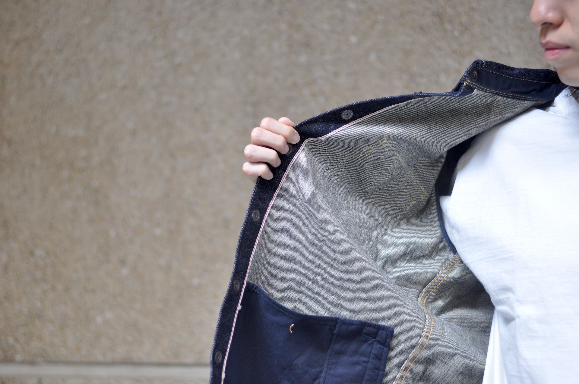 Iron Heart 18oz Indigo Dyed Selvage Denim CPO Jacketed Shirt