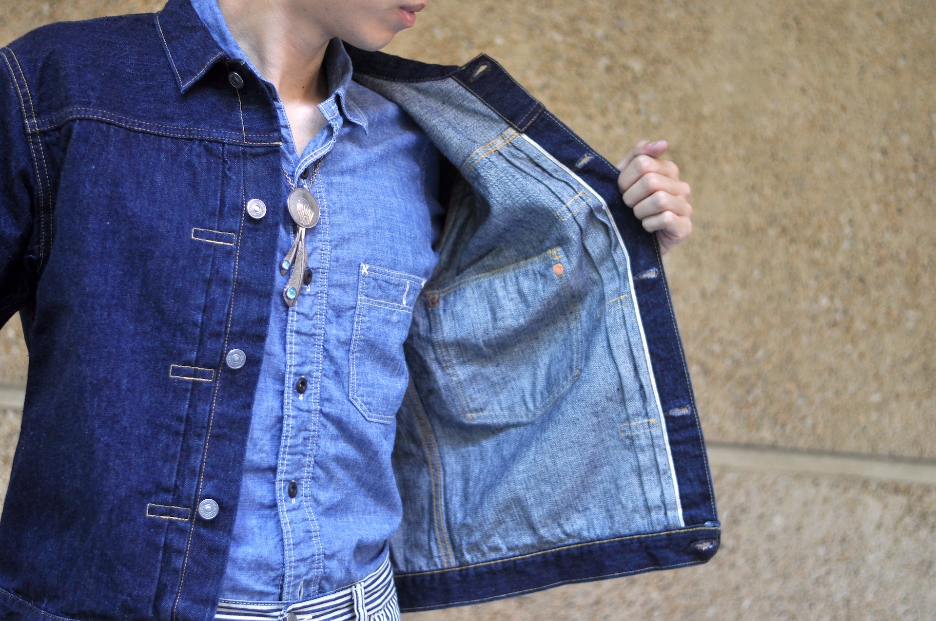 Freewheelers 14oz 506XX Type 1 Denim Jacket (1946-47 Version)