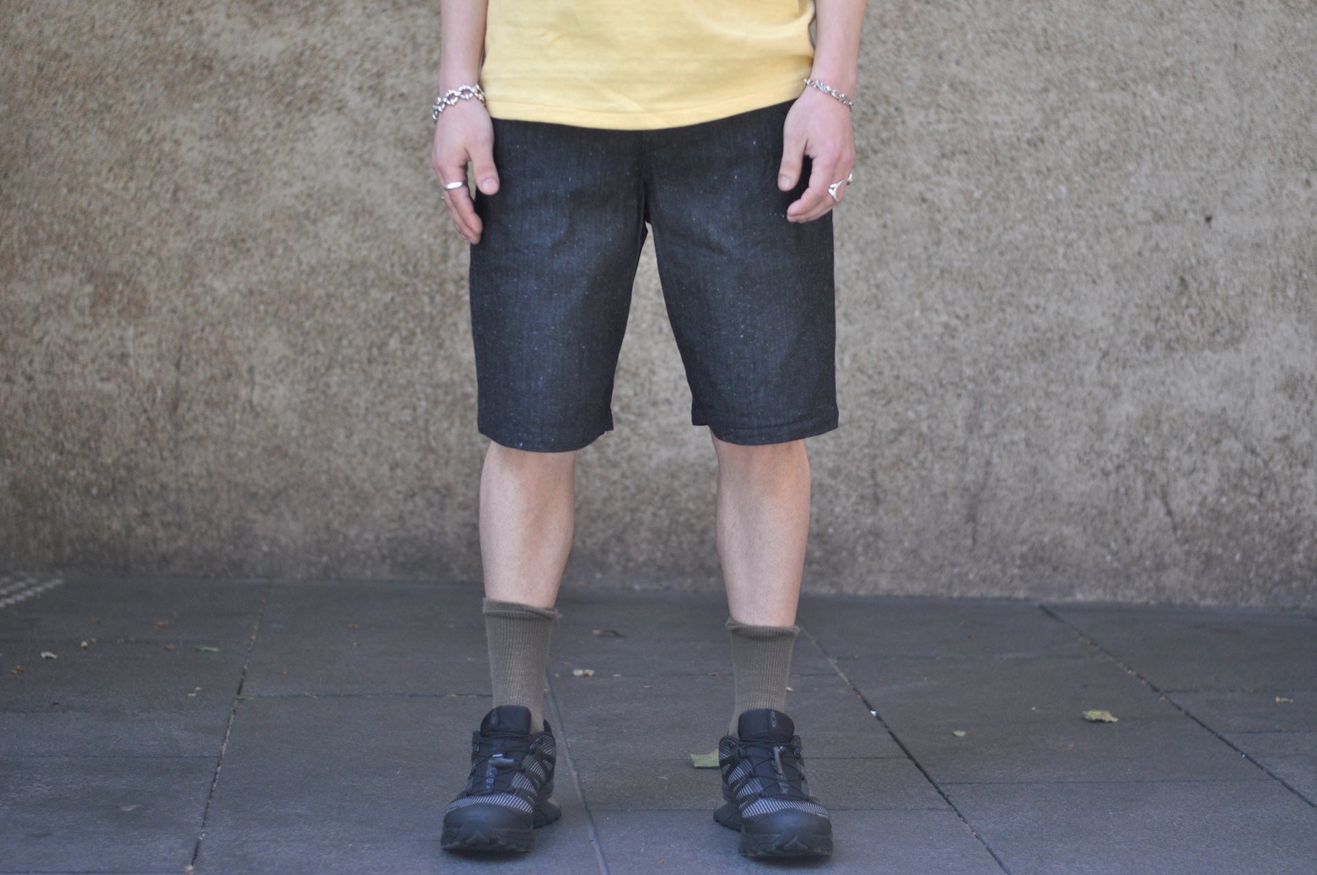 Samurai 13oz HBT Denim Work Shorts (Black)