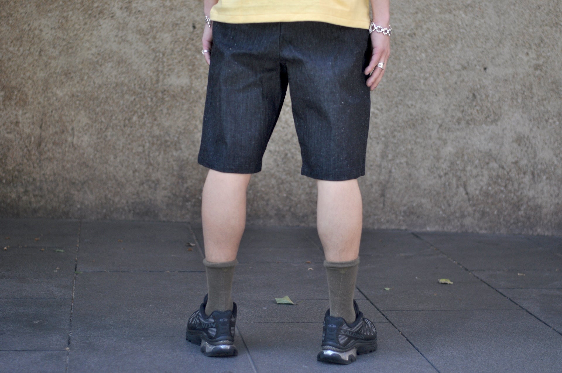 Samurai 13oz HBT Denim Work Shorts (Black)