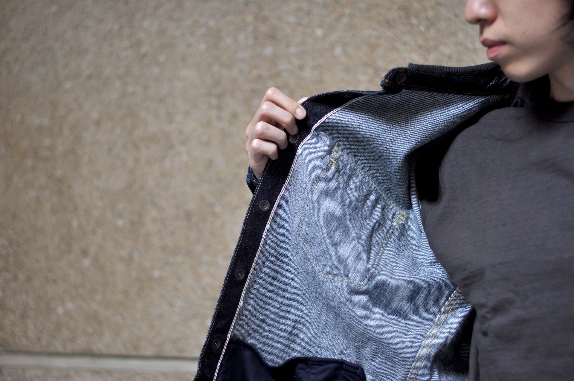 Iron Heart 16oz Indigo Dyed Selvage Denim CPO Jacketed Shirt