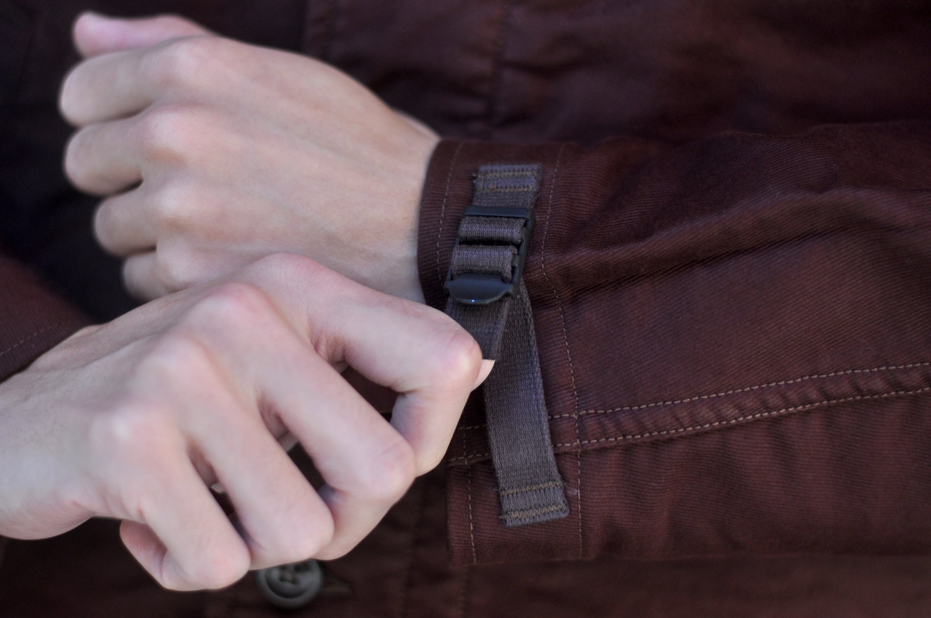 Freewheelers "Deck Worker" Jacket (Dark Red Brown)